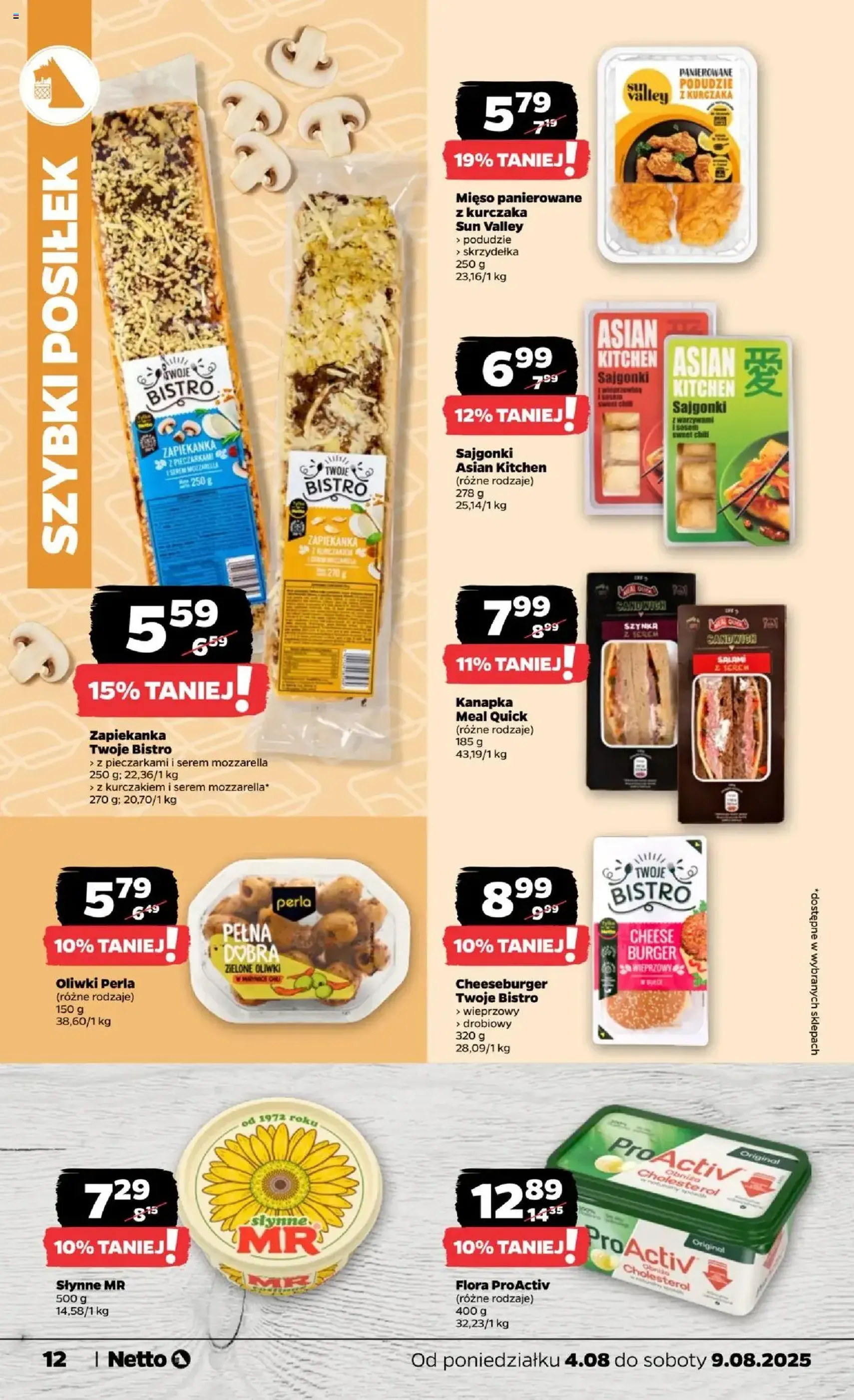 Netto gazetka - Spożywcza - ważny gazetka od 04.08.2025 strona 12 z 28 Netto gazetka - Spożywcza - ważny gazetka od 04.08.2025 strona 12 z 28
