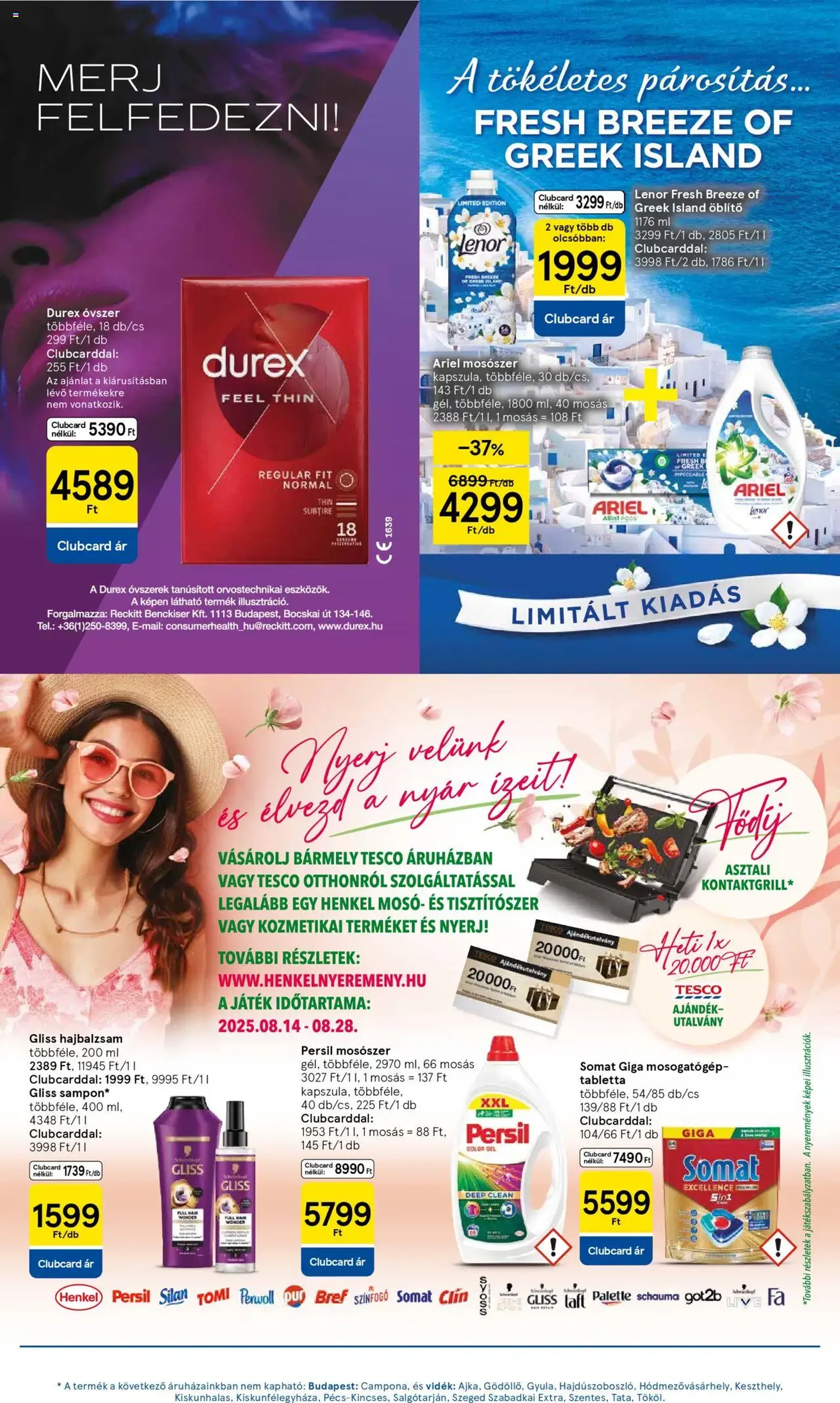 Tesco Hipermarket - Akciós újság - 2025.08.14. érvényes szórólap 27 oldal 32 oldalból
