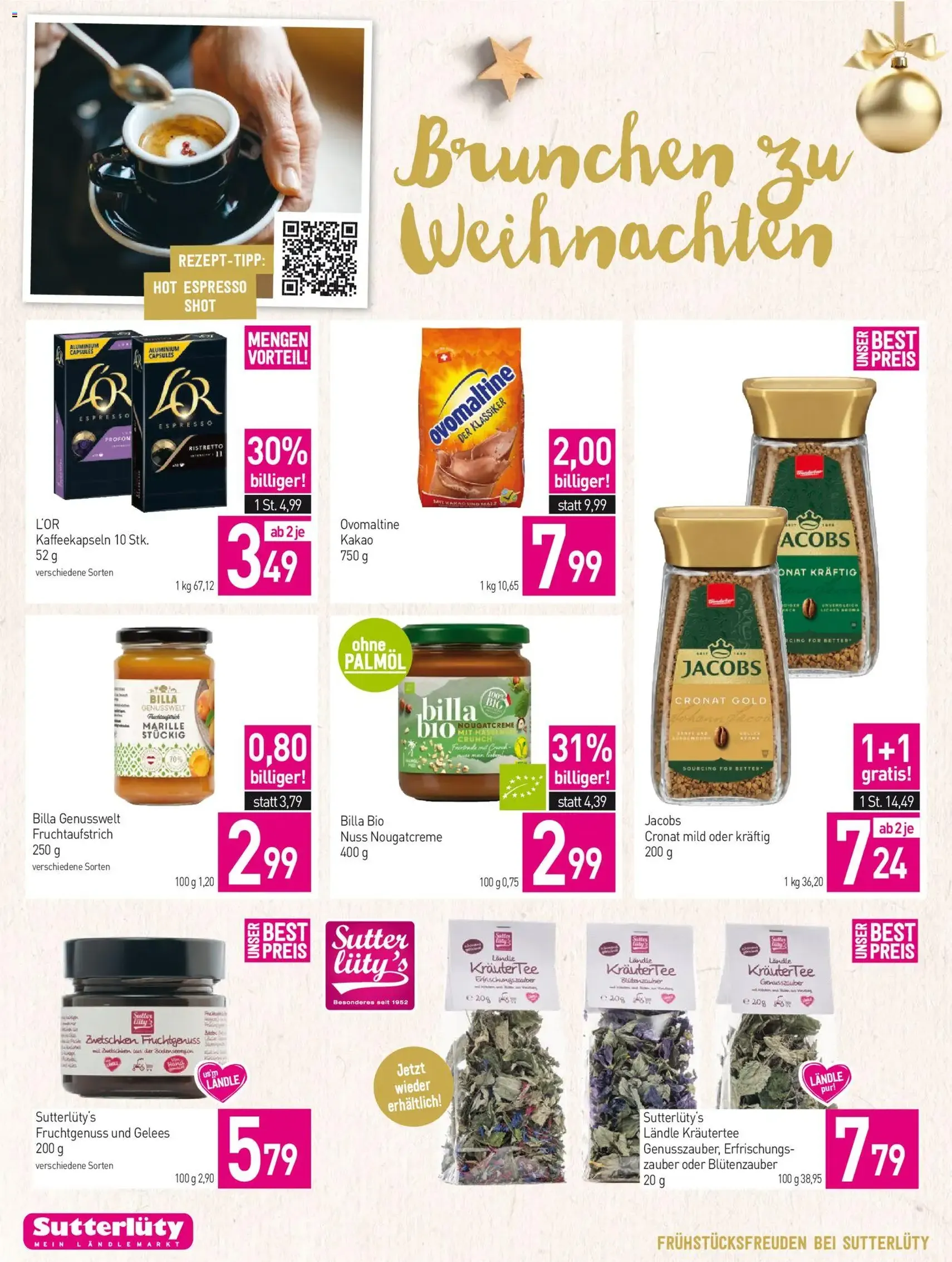 Sutterlüty Flugblatt - Gültiger Prospekt ab 18.12.2025, Seite 14 von insgesamt 28