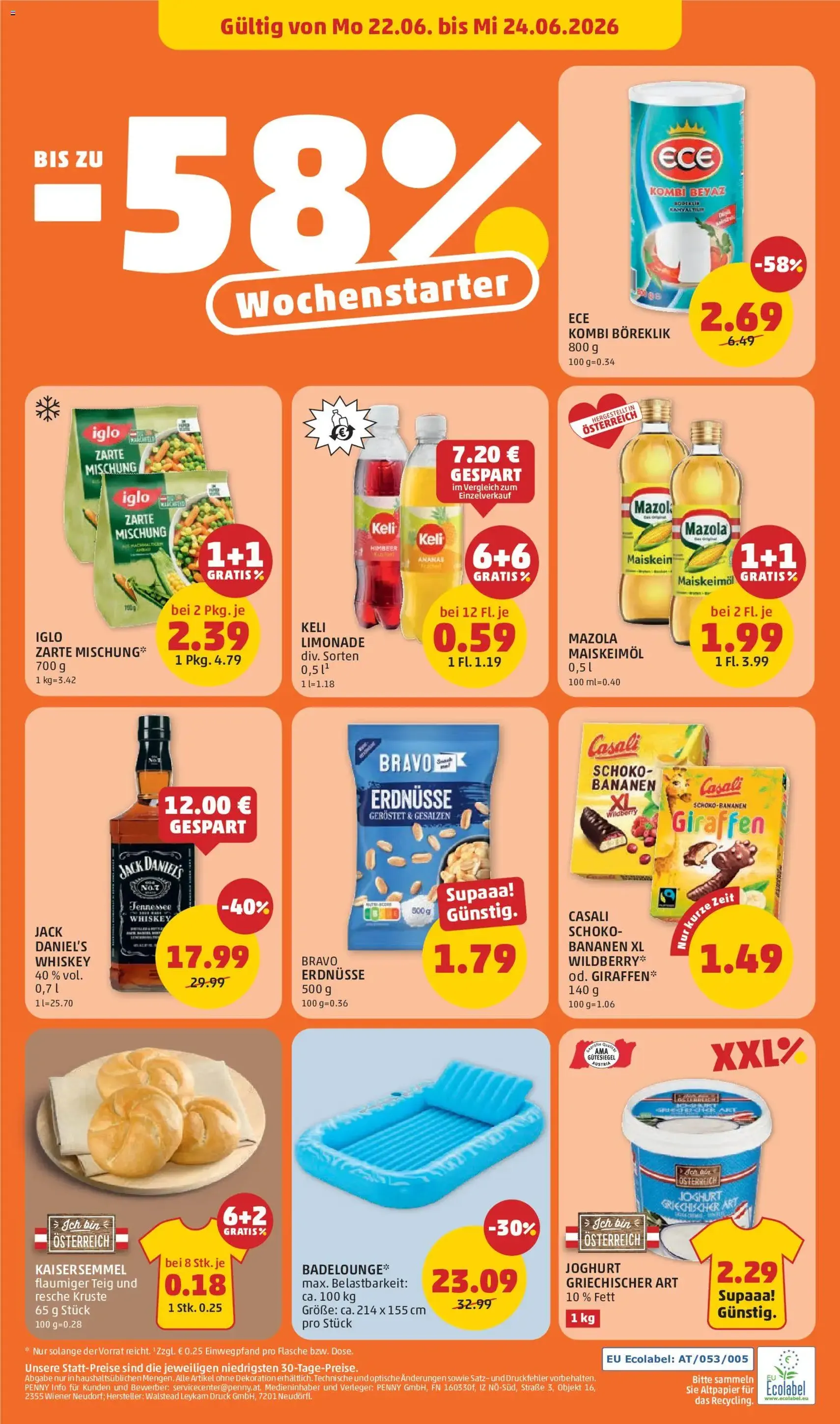 Penny Markt Schmankerl Post - Gültiger Prospekt ab 18.06.2026, Seite 28 von insgesamt 32