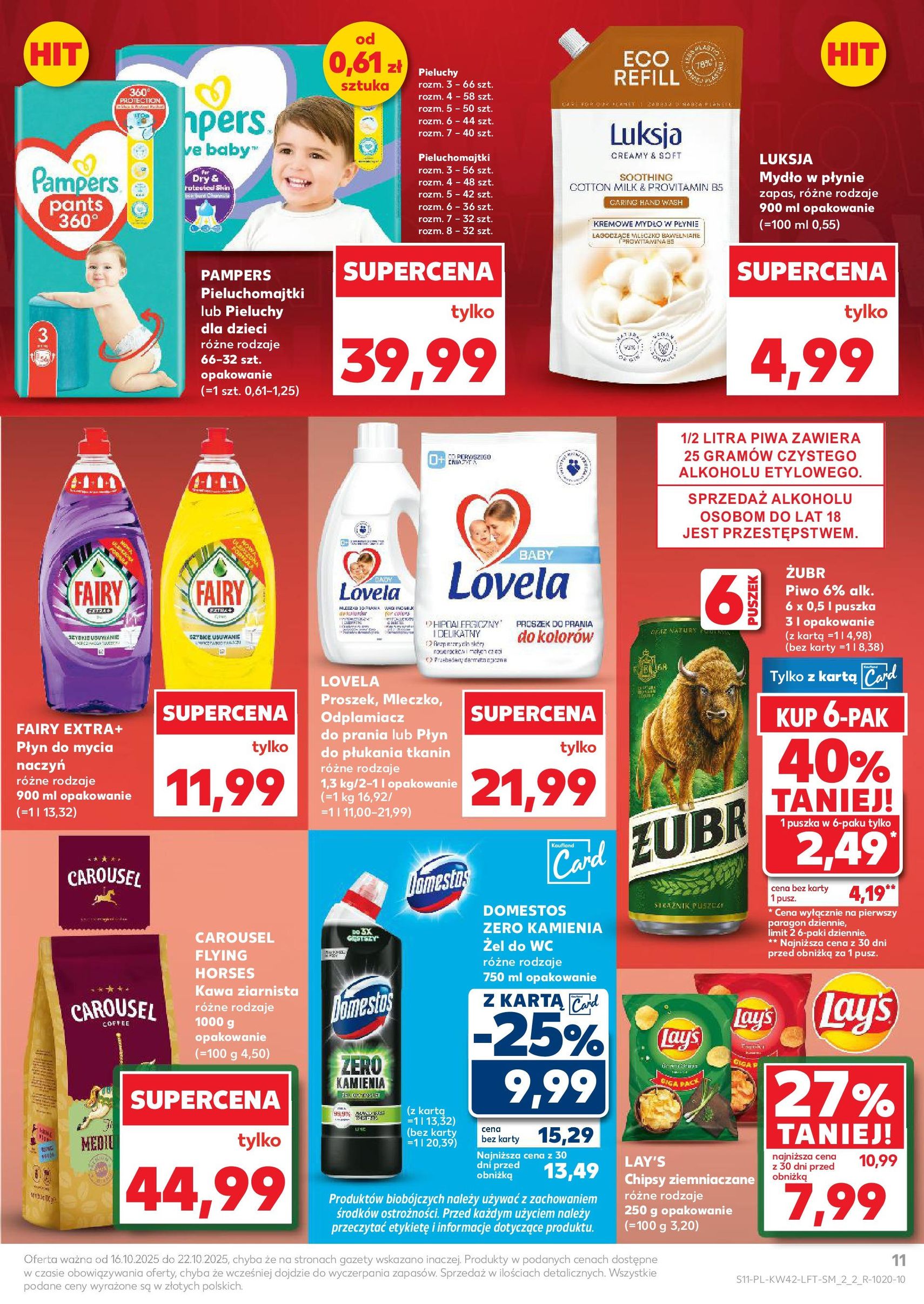 Kaufland gazetka - ważny gazetka od 16.10.2025 strona 11 z 63 Kaufland gazetka - ważny gazetka od 16.10.2025 strona 11 z 63