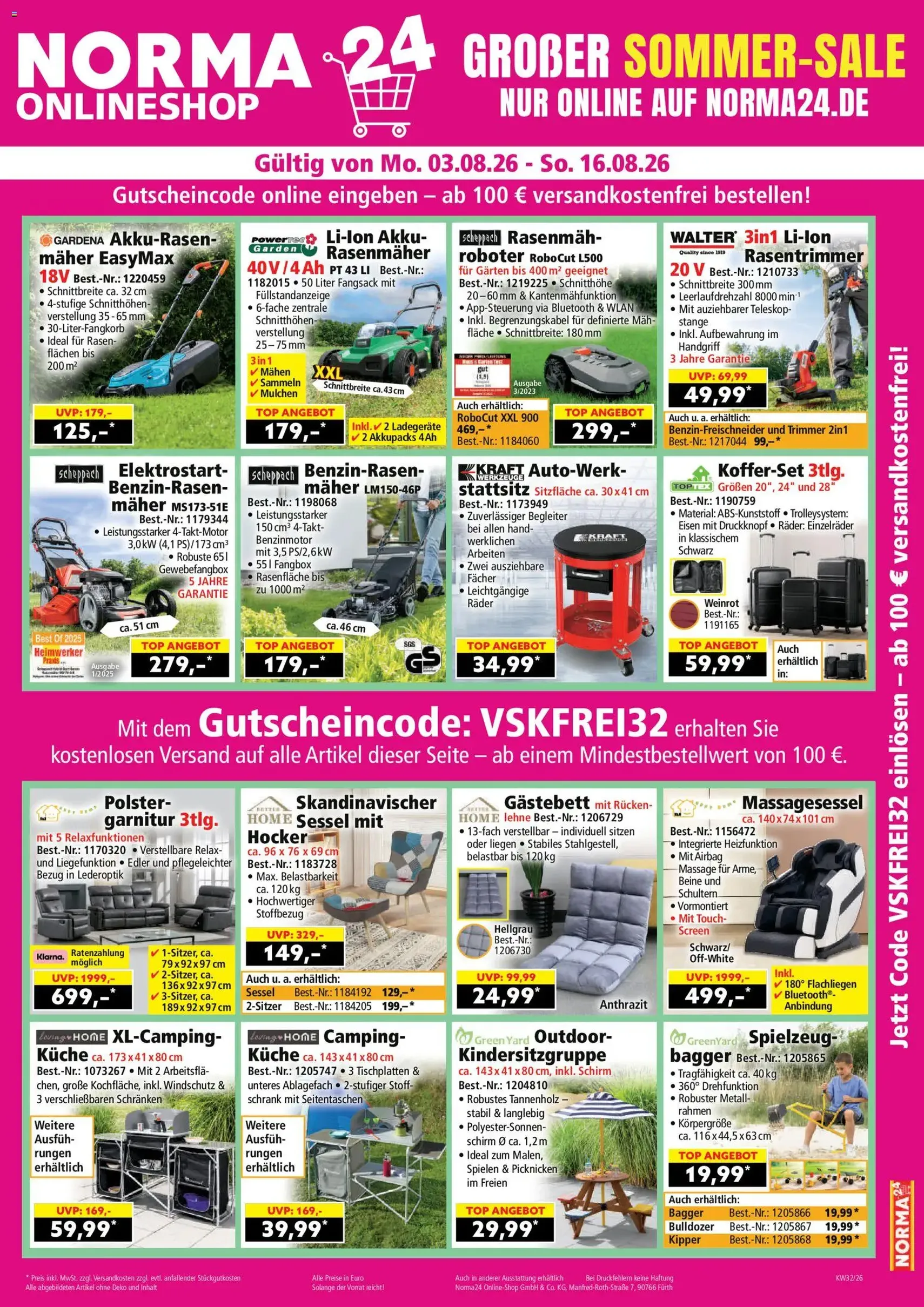 Norma Prospekt - Gültiger Prospekt ab 03.08.2026, Seite 21 von insgesamt 28