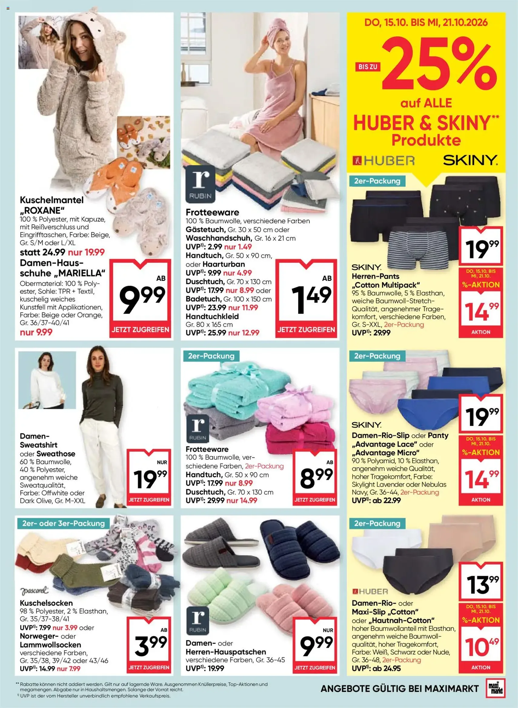 Maximarkt Flugblatt - Gültiger Prospekt ab 15.10.2026, Seite 17 von insgesamt 24