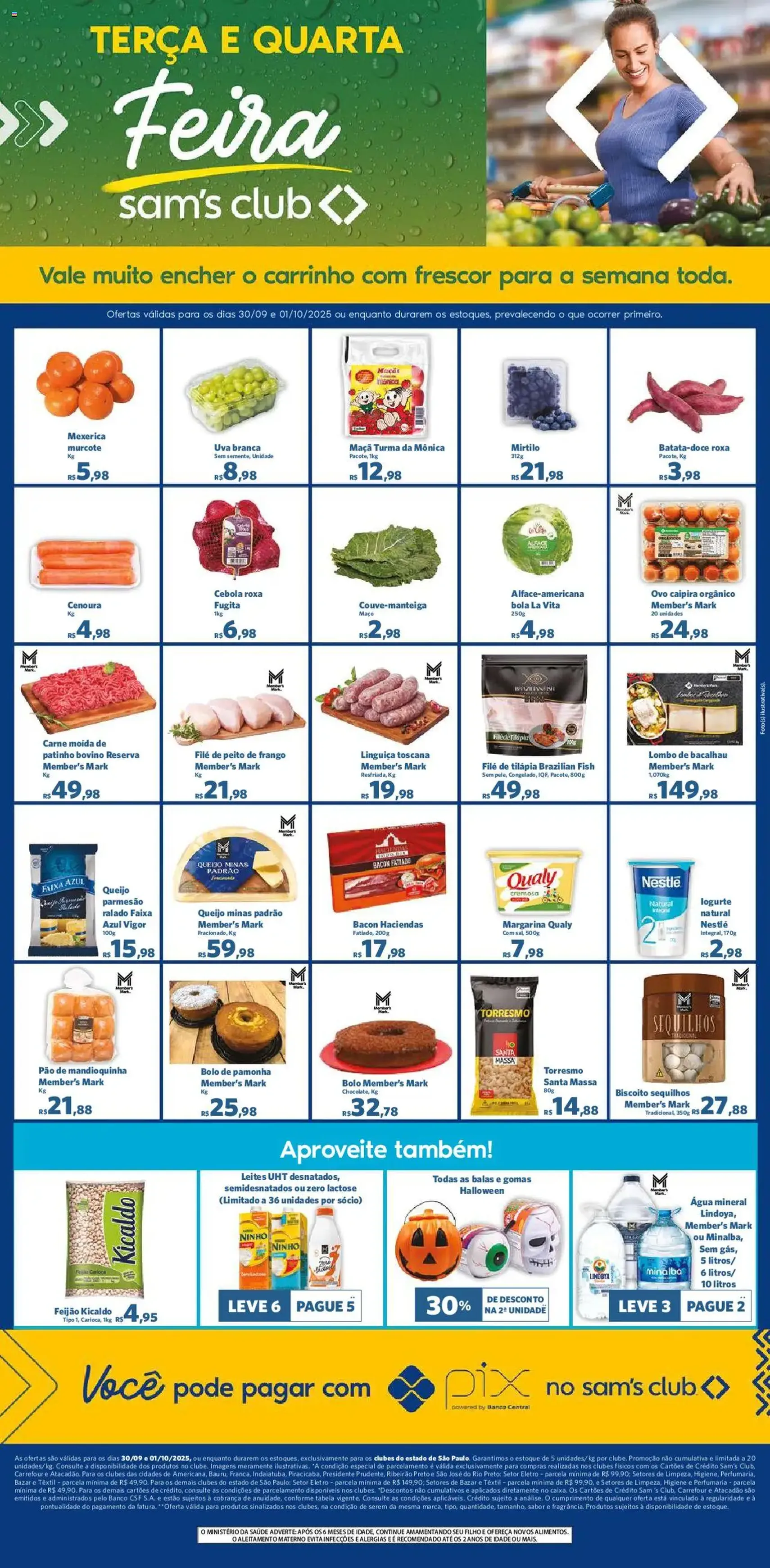 Sam's Club - Ofertas Feira - folheto válido a partir de 30/09/2025 página 1 de 1