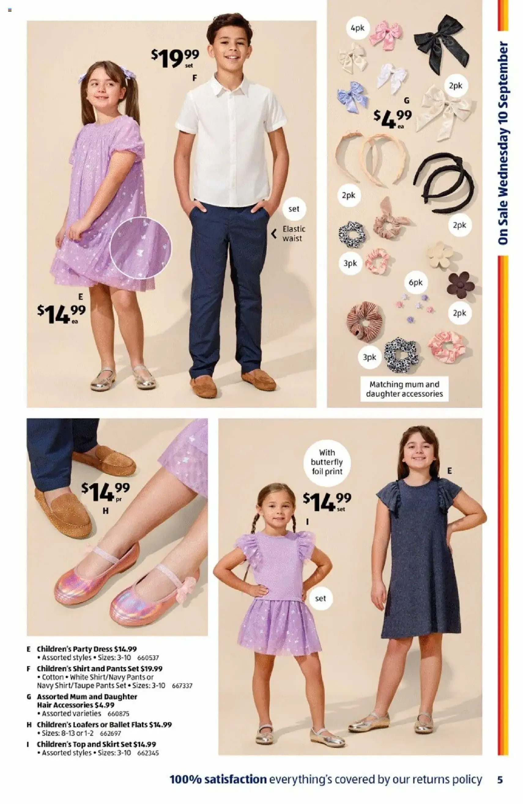 Catalogue Aldi - valid flyer from 10/09/2025, page 5 of 30 Catalogue Aldi - valid flyer from 10/09/2025, page 5 of 30
