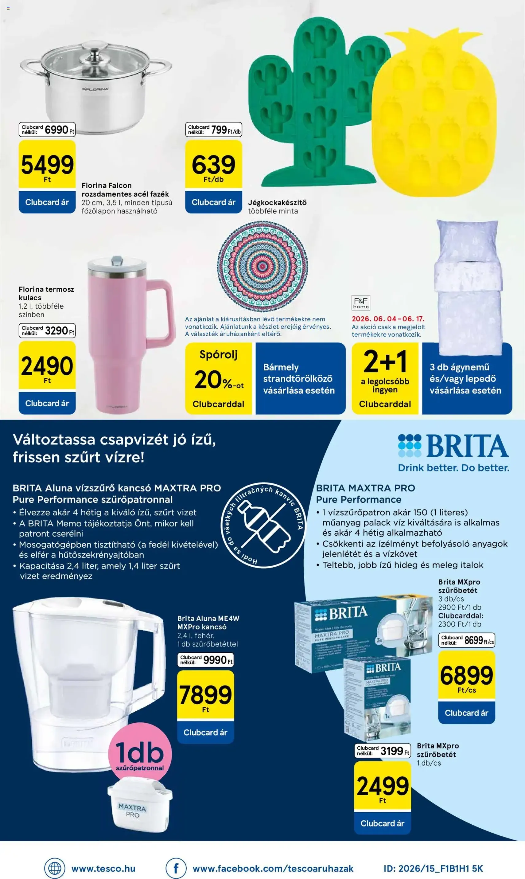 Tesco aktuális akciós újság - 2026.06.11. érvényes szórólap 36 oldal 36 oldalból