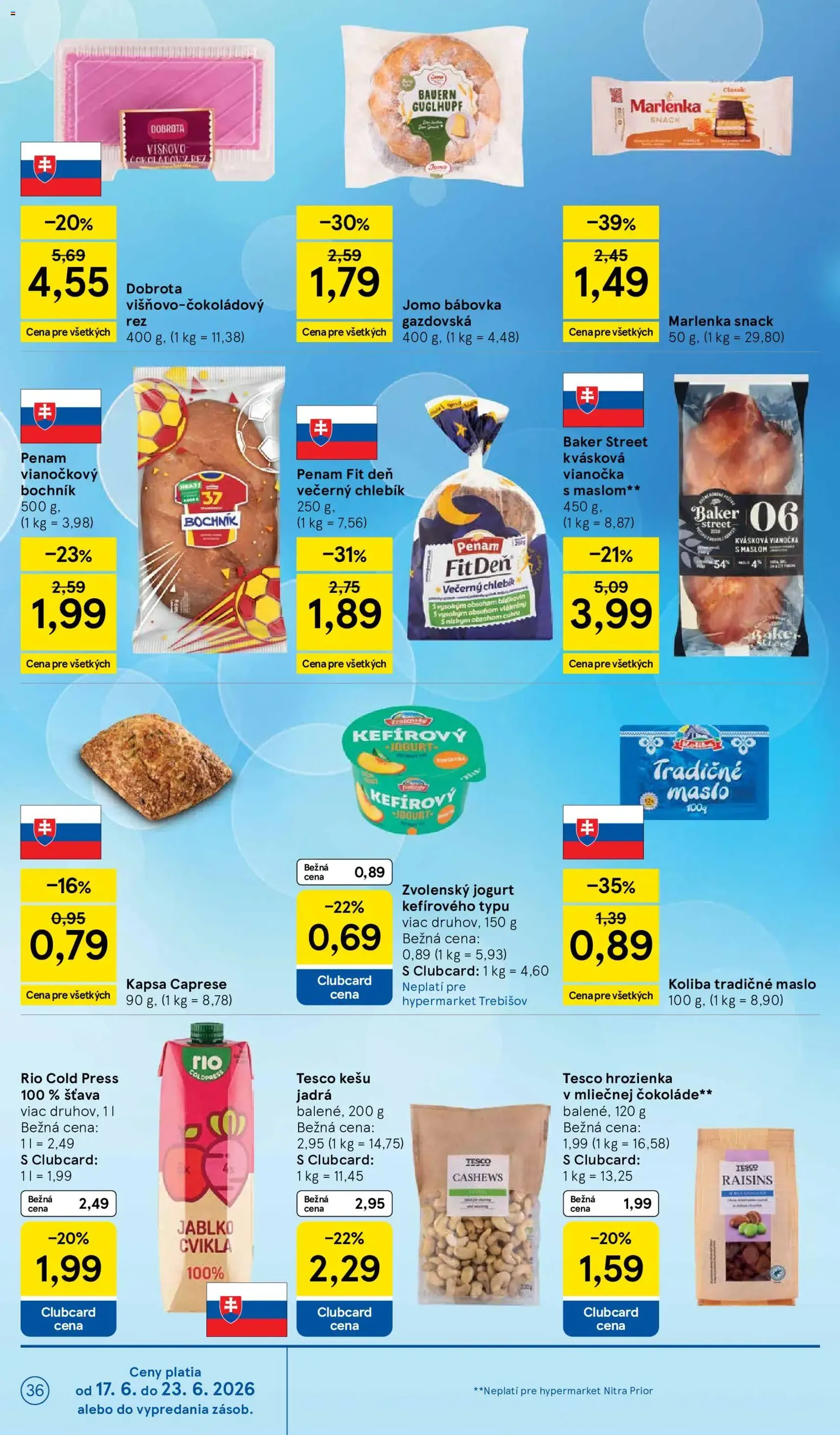Tesco Hypermarket - leták - platný leták od 17.06.2026 strana 36 z 58