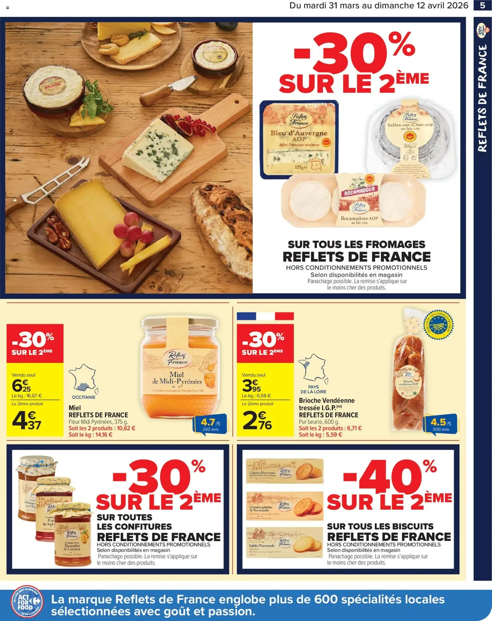 Carrefour Market catalogue semaine 14 - brochure valable à partir du 31/03/2026, page 7 sur 38