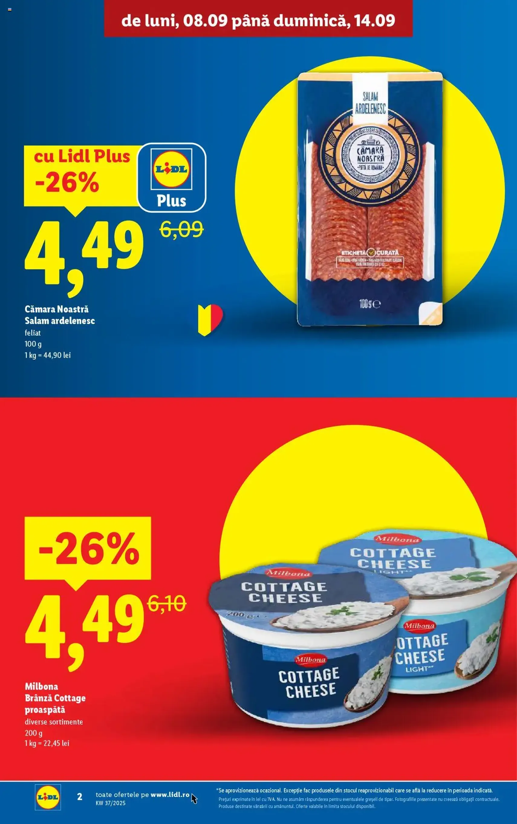 Catalog Lidl - cataloage valabile începând cu 08.09.2025 pagina 2 din 68 Catalog Lidl - cataloage valabile începând cu 08.09.2025 pagina 2 din 68