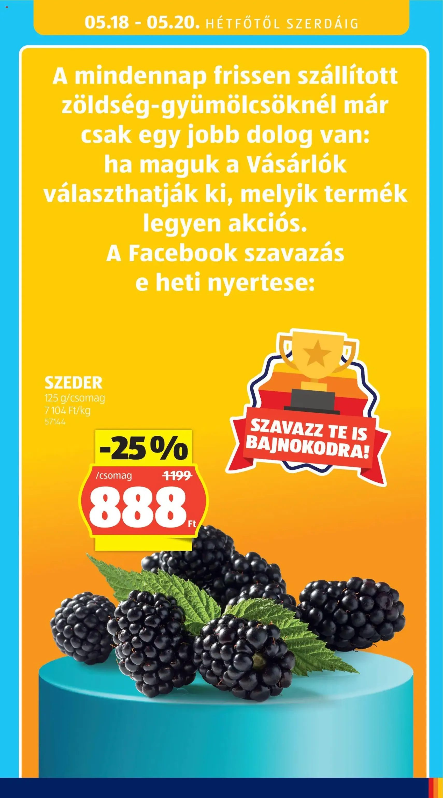 Aldi akciós újság - 2026.05.14. érvényes szórólap 31 oldal 36 oldalból