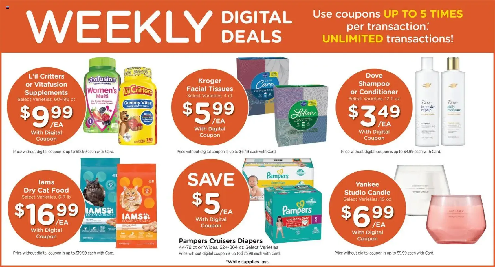 Kroger Weekly Ad - valid flyer from 07/15/2026, page 4 of 15