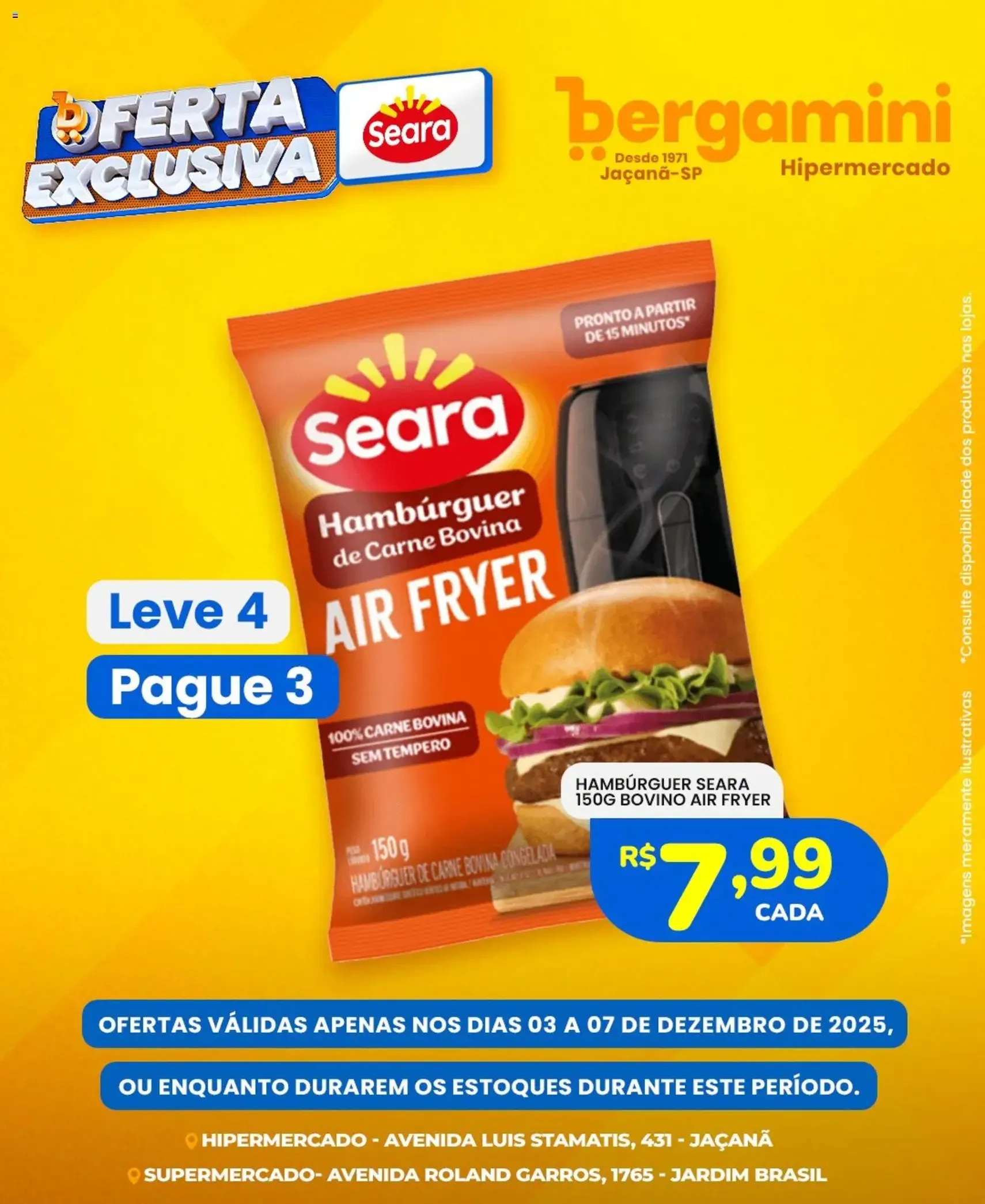 Supermercado Bergamini - Ofertas Seara - folheto válido a partir de 03/12/2025 página 7 de 8