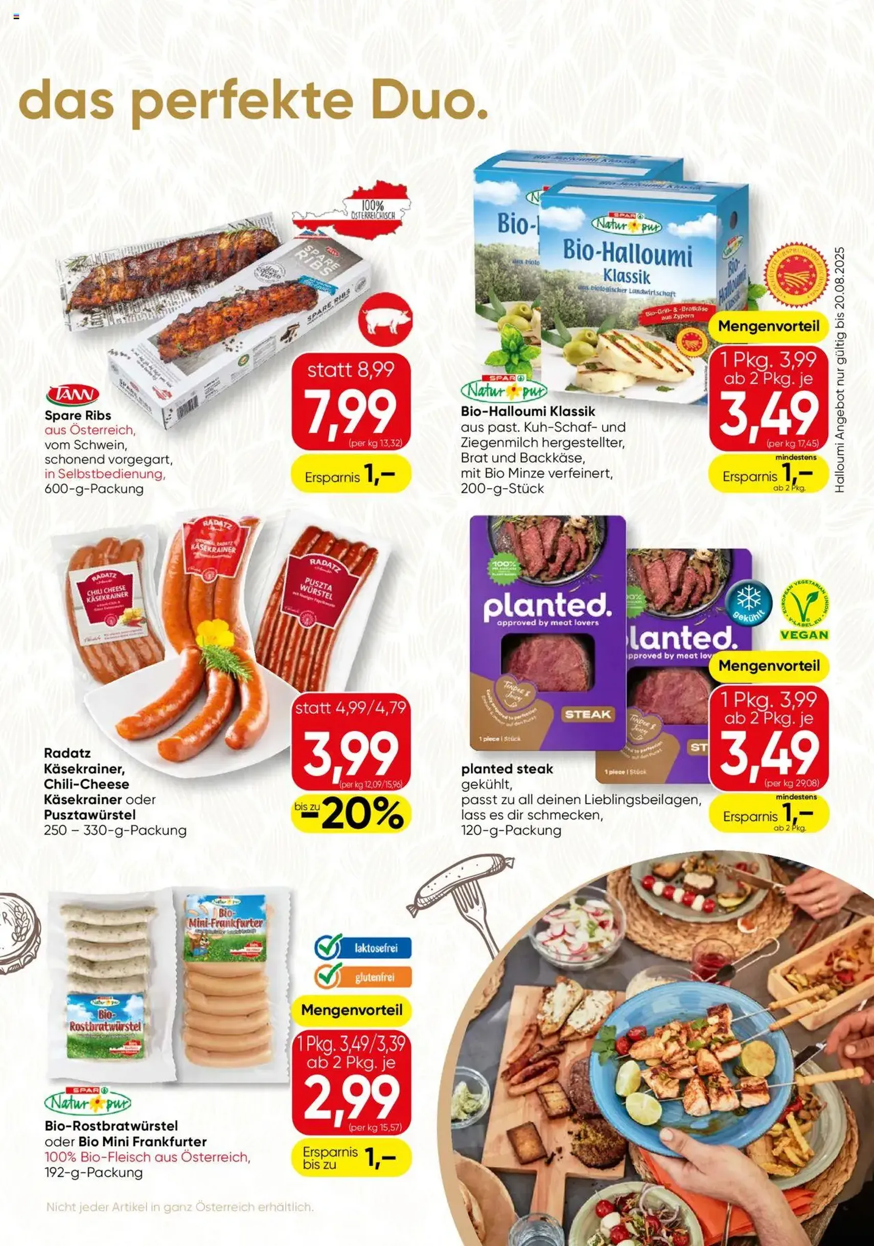SPAR Gourmet Flugblatt Wien - Gültiger Prospekt ab 14.08.2025, Seite 3 von insgesamt 12