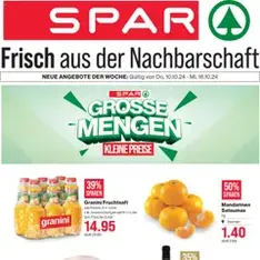 SPAR Aktionen - Prospekt Vorschau gültig ab 10.10.2025