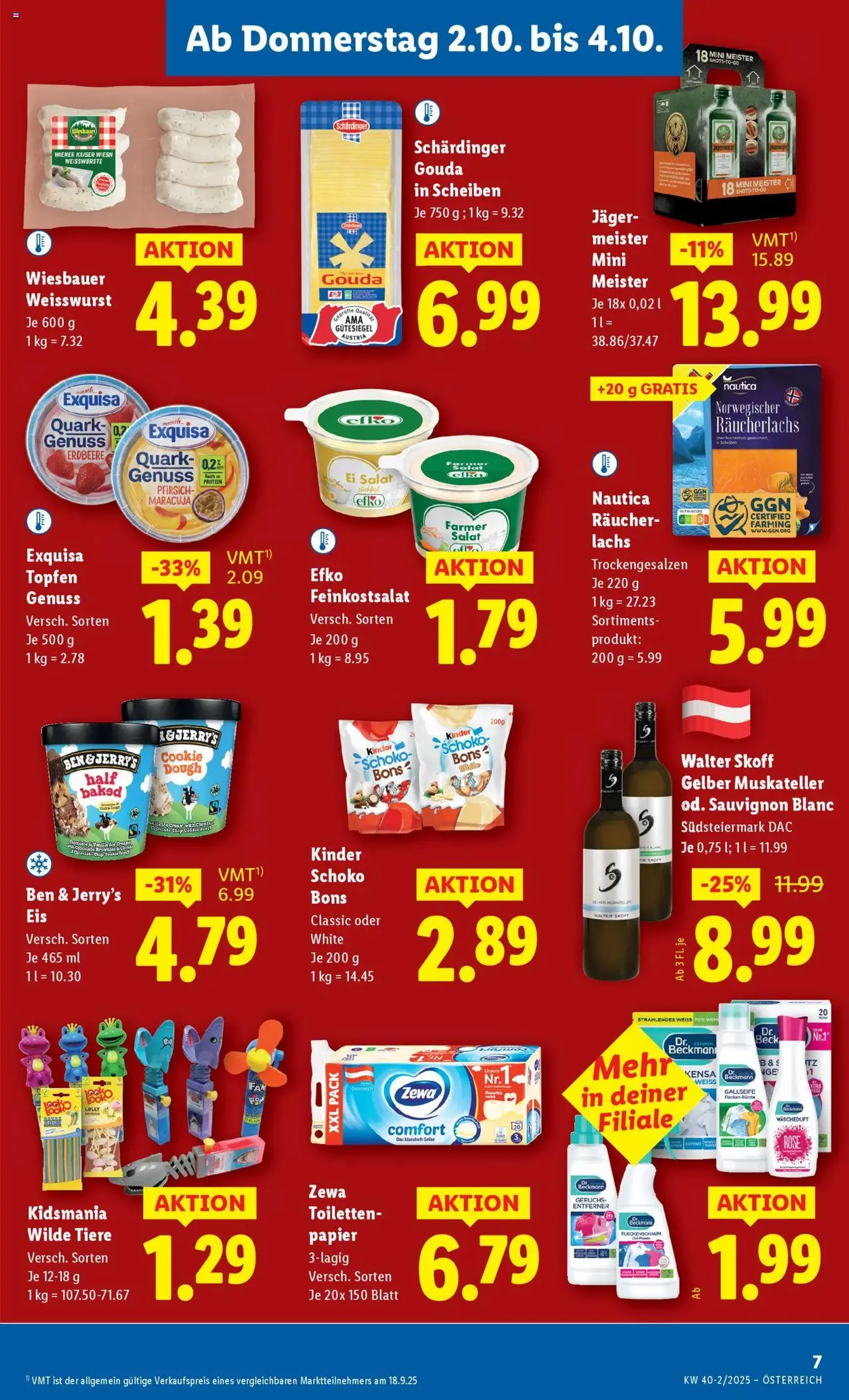 Lidl - Flugblatt - Gültiger Prospekt ab 02.10.2025, Seite 9 von insgesamt 45