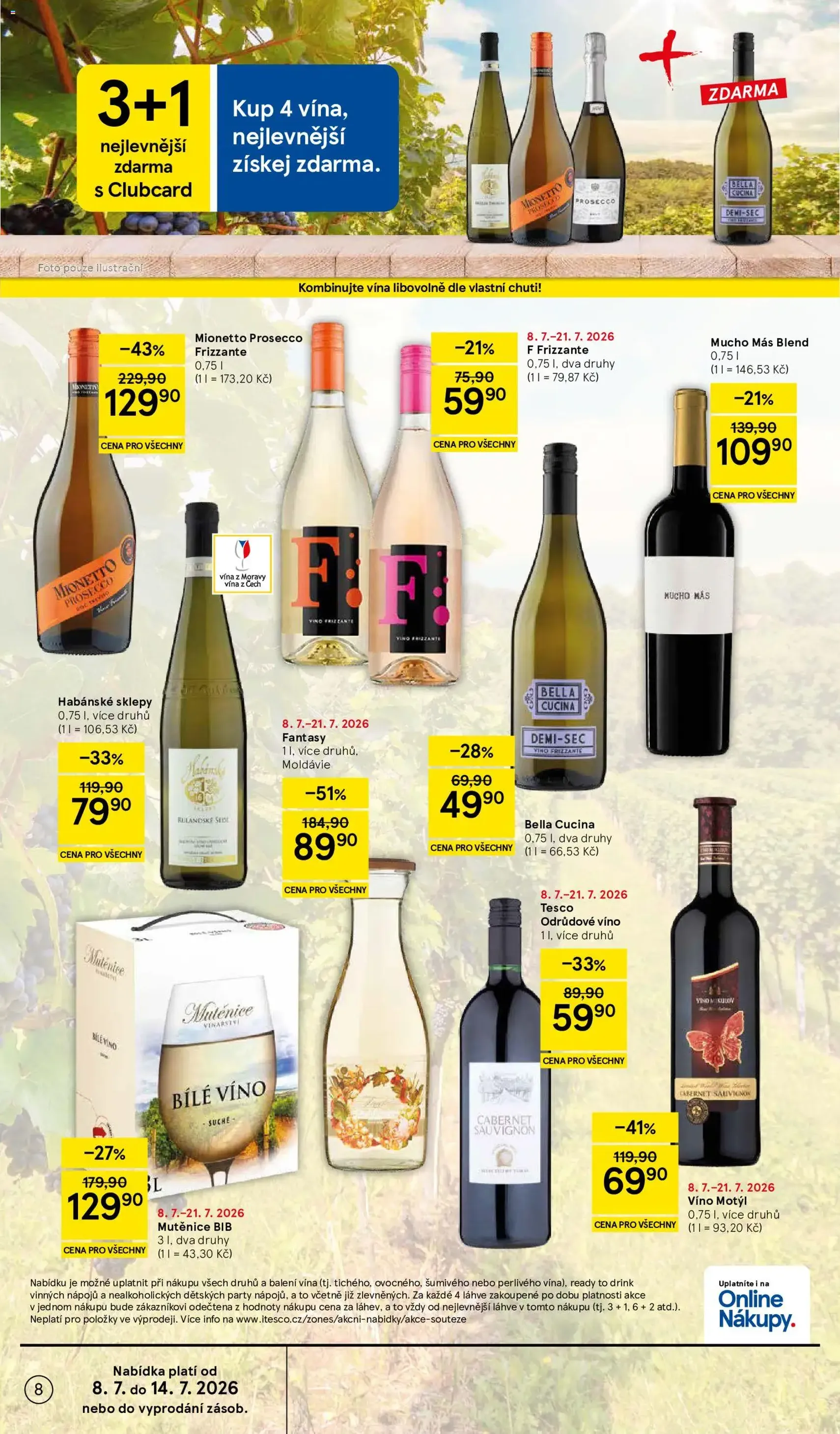 Tesco leták - Hypermarket - platný leták od 08.07.2026 strana 8 z 36
