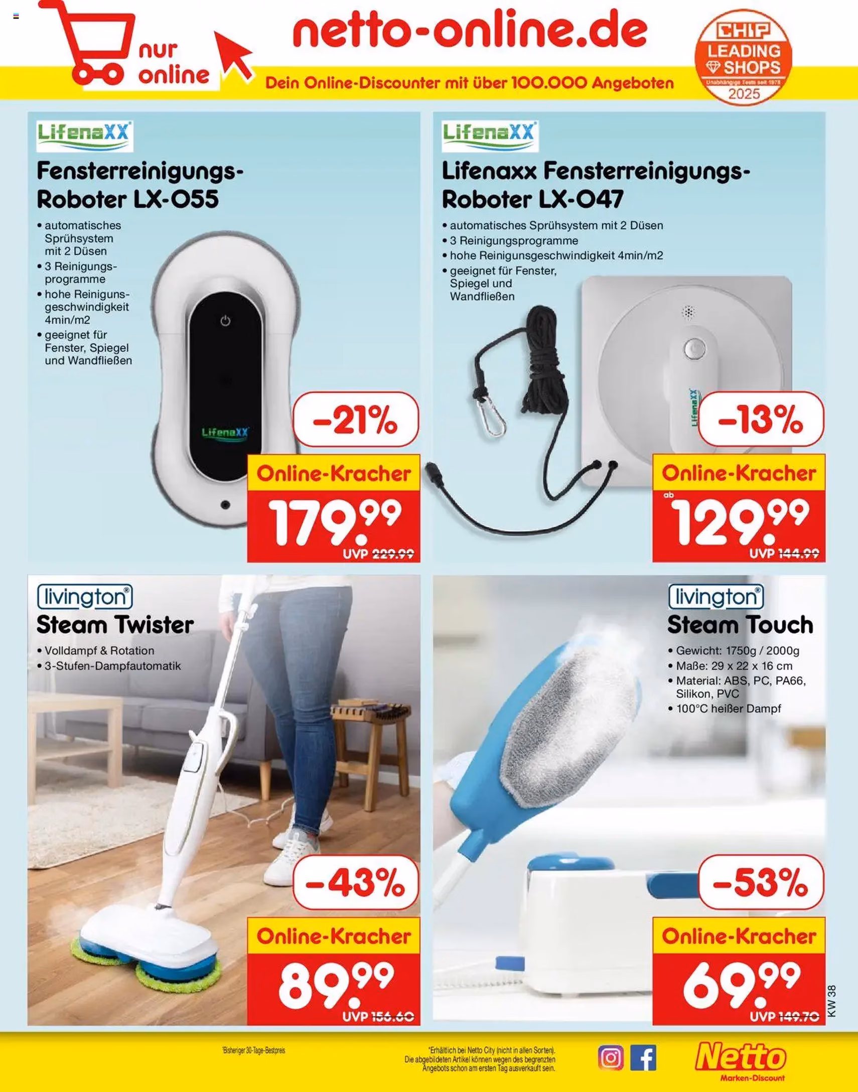 Netto Marken-Discount Prospekt - Gültiger Prospekt ab 15.09.2025, Seite 48 von insgesamt 52 Netto Marken-Discount Prospekt - Gültiger Prospekt ab 15.09.2025, Seite 48 von insgesamt 52