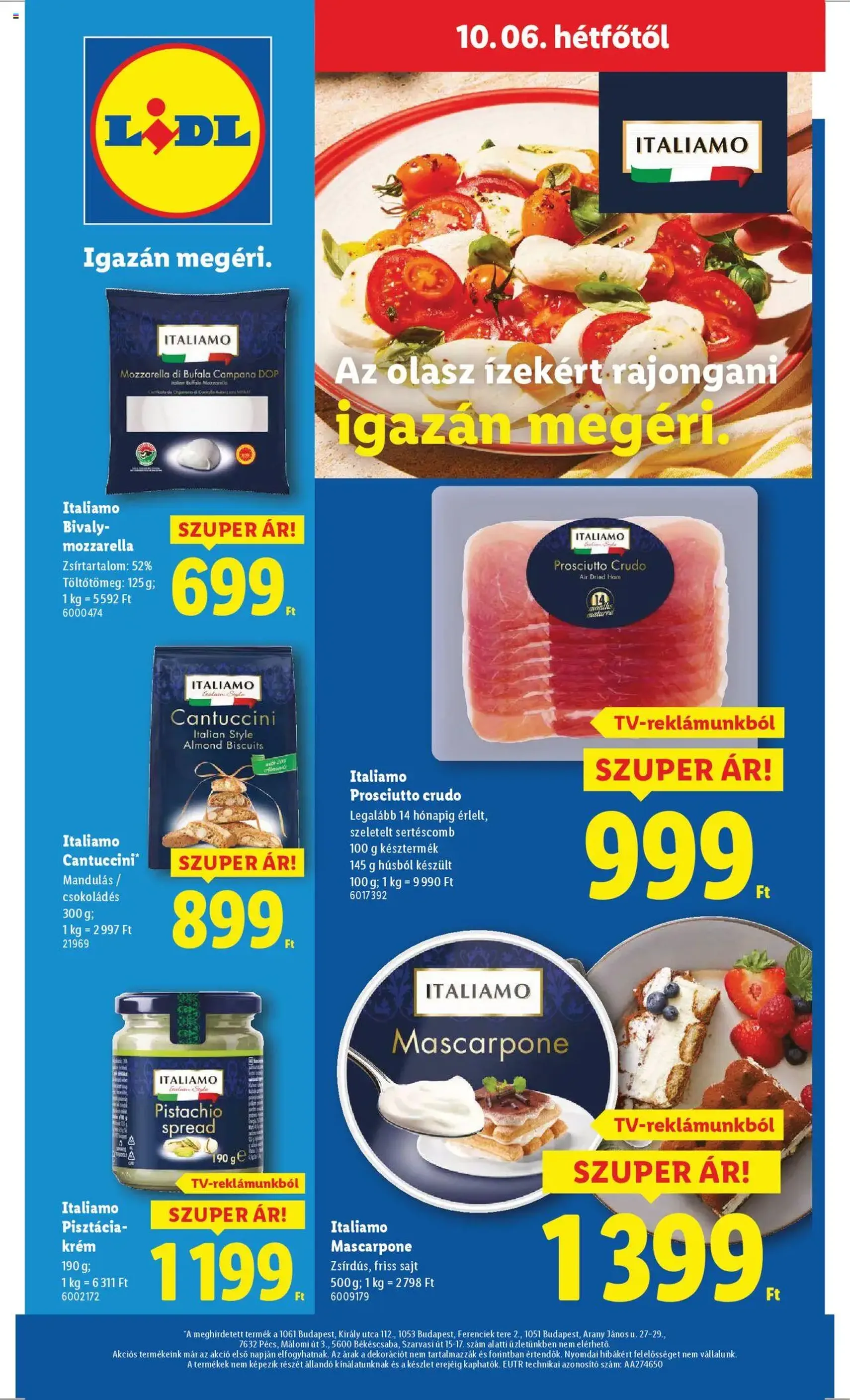 Lidl Akciós újság - 2025.10.02. érvényes szórólap 76 oldal 76 oldalból Lidl Akciós újság - 2025.10.02. érvényes szórólap 76 oldal 76 oldalból