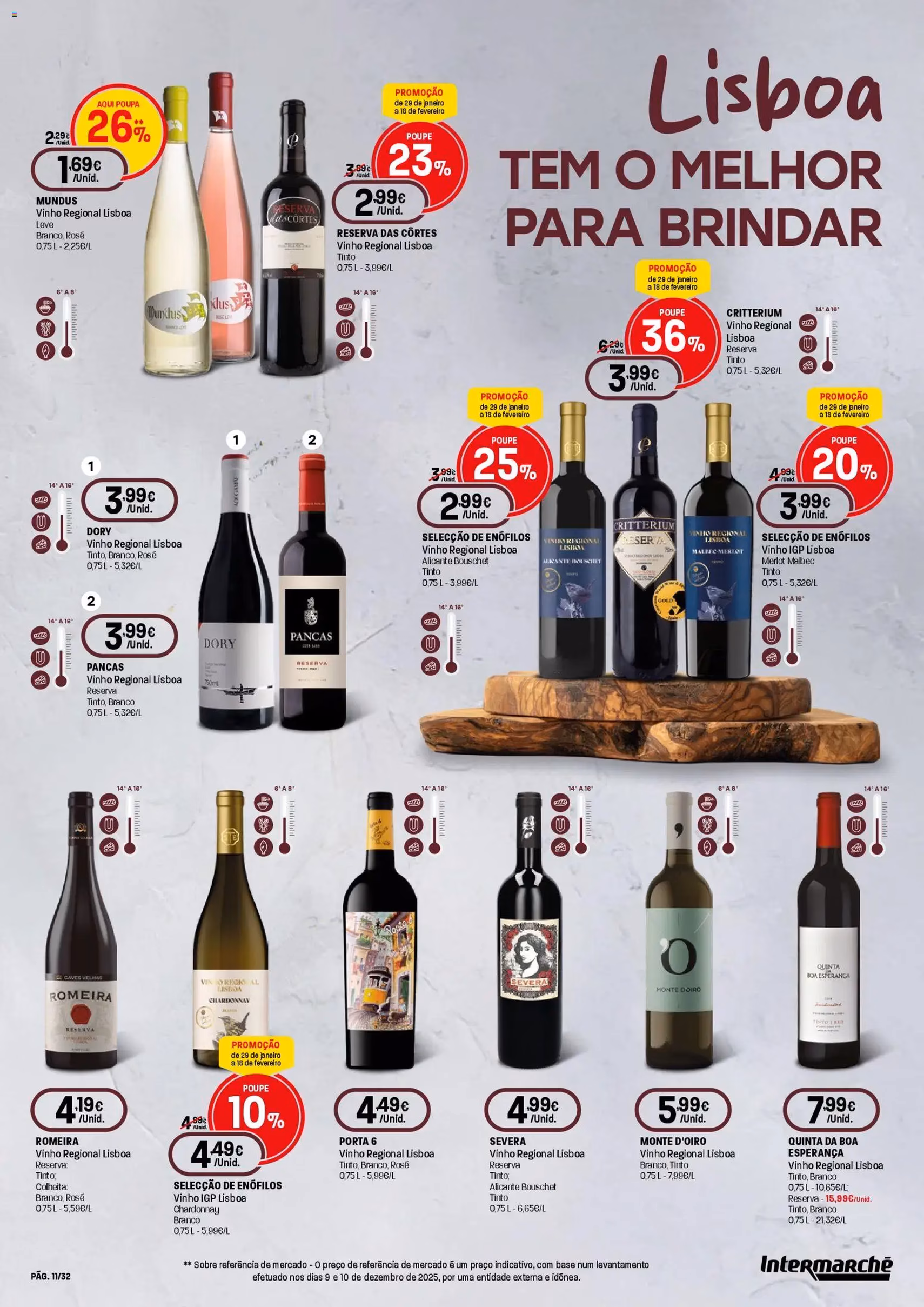 Intermarché - Queijos, Vinhos e Enchidos Super - folheto válido a partir de 29/01/2026 página 11 de 32