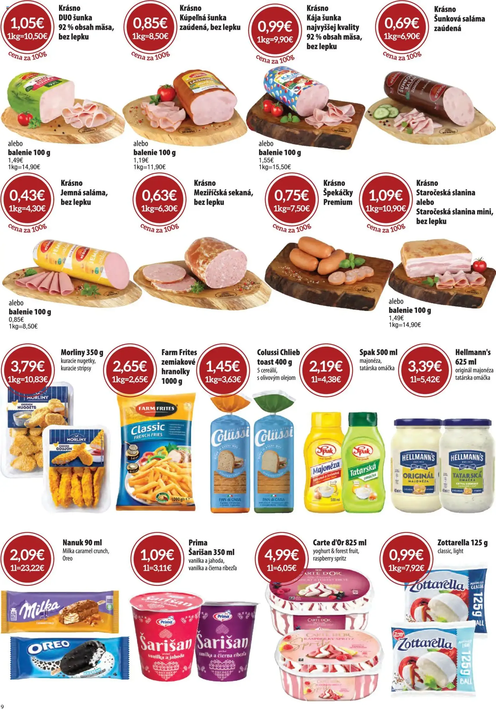 CBA Komfos leták - platný leták od 01.04.2026 strana 9 z 24