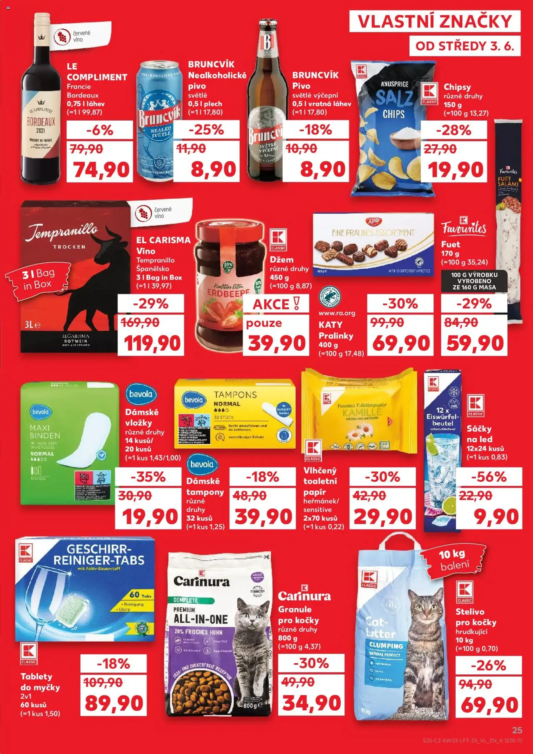 Kaufland leták - platný leták od 03.06.2026 strana 25 z 54
