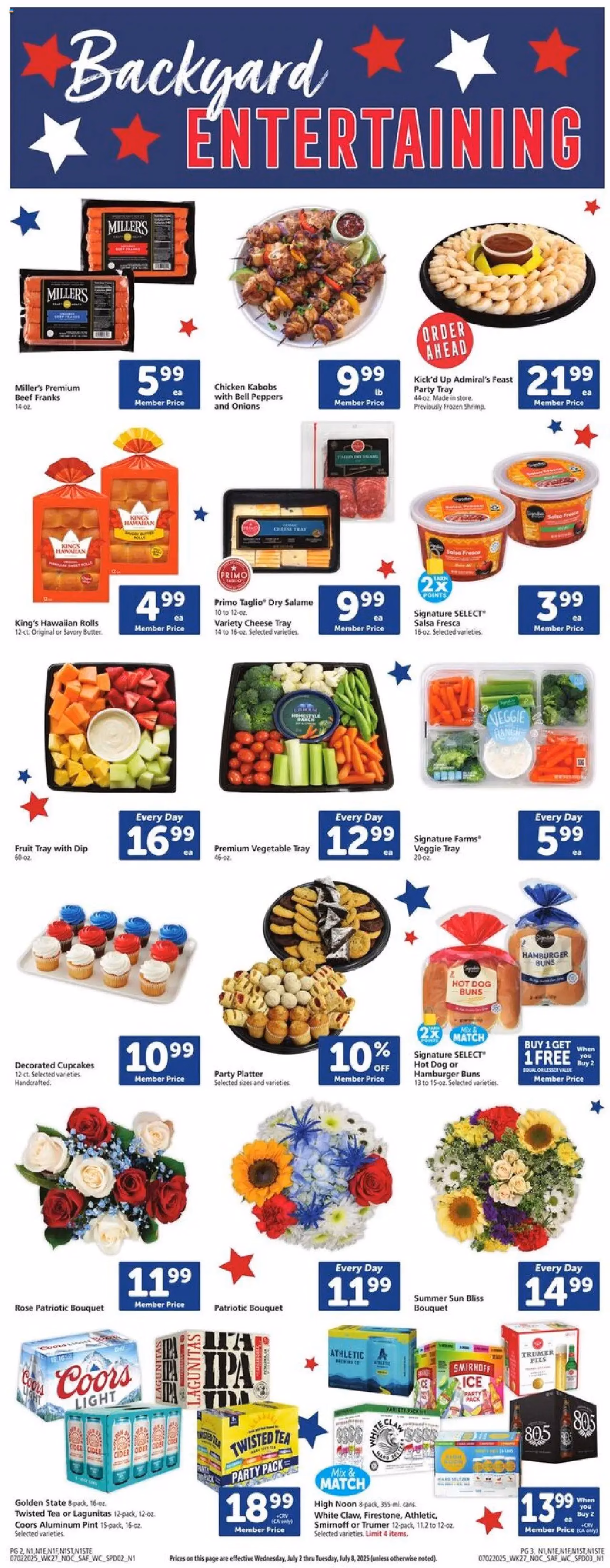 Safeway Weekly Ad - valid flyer from 07/02/2025, page 2 of 14 Safeway Weekly Ad - valid flyer from 07/02/2025, page 2 of 14