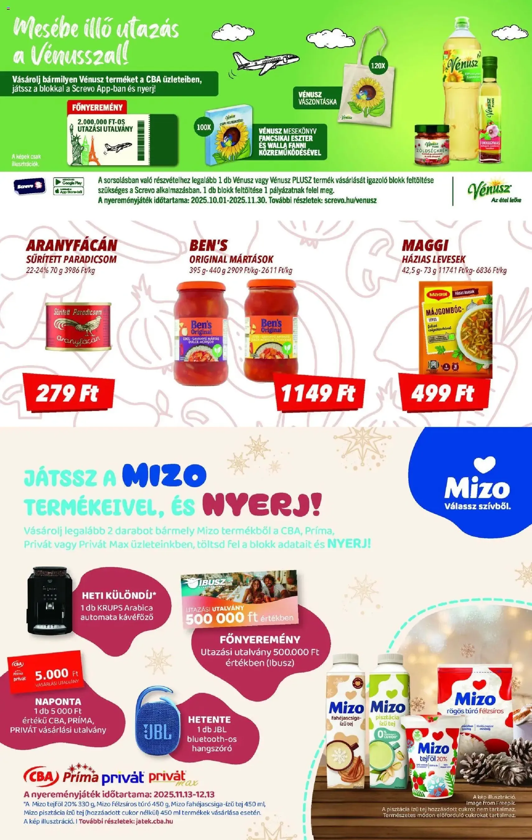 CBA Akciós újság - 2025.11.13. érvényes szórólap 7 oldal 12 oldalból
