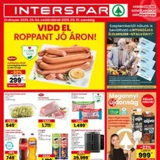 Interspar Akciós újság - szórólap előnézete érvényes 2025.09.04. -tól