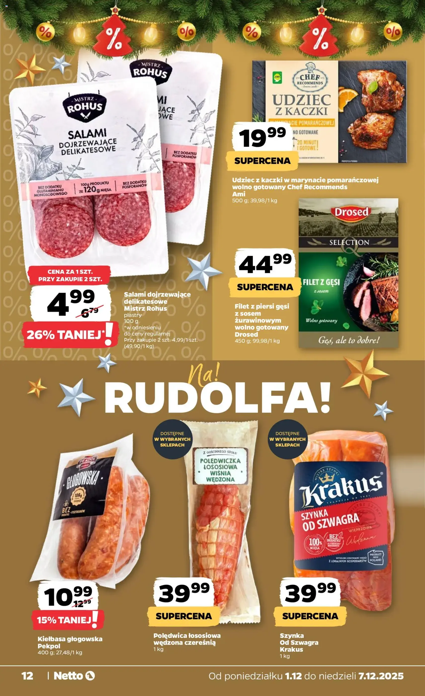 Netto gazetka - Spożywcza - ważny gazetka od 01.12.2025 strona 12 z 36