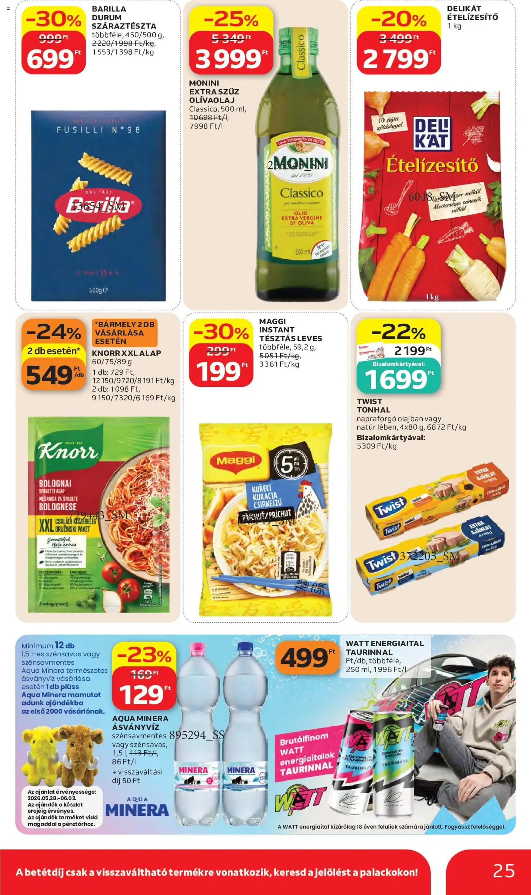 Auchan akciós újság - 2026.05.28. érvényes szórólap 25 oldal 58 oldalból