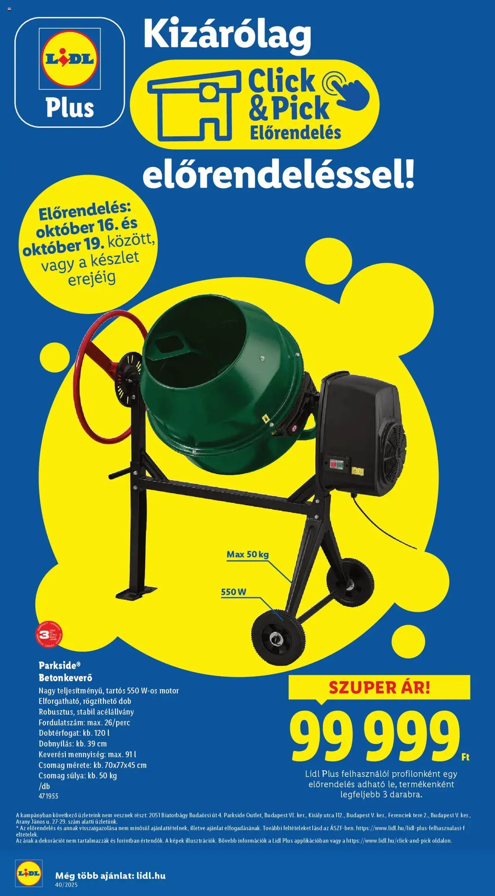 Lidl Akciós újság - 2025.10.16. érvényes szórólap 32 oldal 68 oldalból Lidl Akciós újság - 2025.10.16. érvényes szórólap 32 oldal 68 oldalból