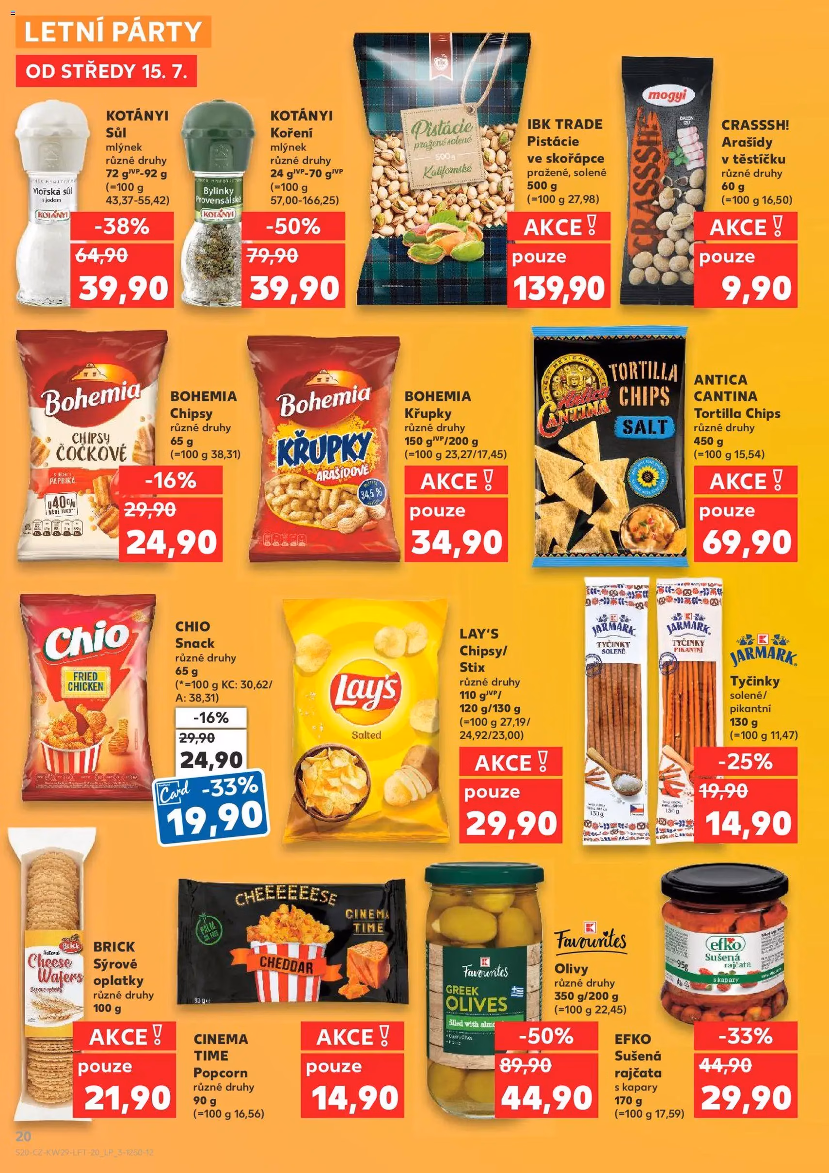 Kaufland leták - platný leták od 15.07.2026 strana 20 z 52