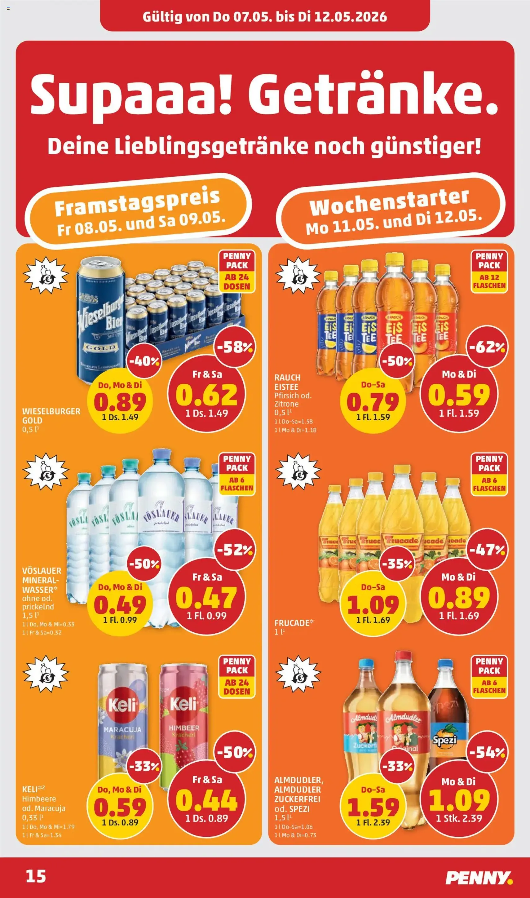 Penny Markt - Flugblatt - Gültiger Prospekt ab 07.05.2026, Seite 15 von insgesamt 28