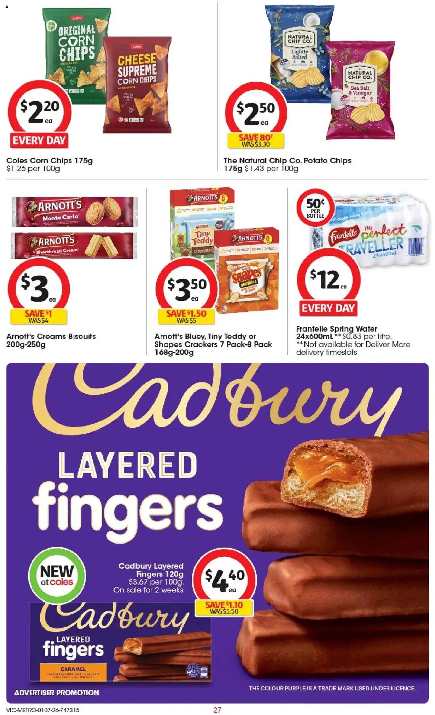 Coles catalogue - valid flyer from 01/07/2026, page 27 of 46