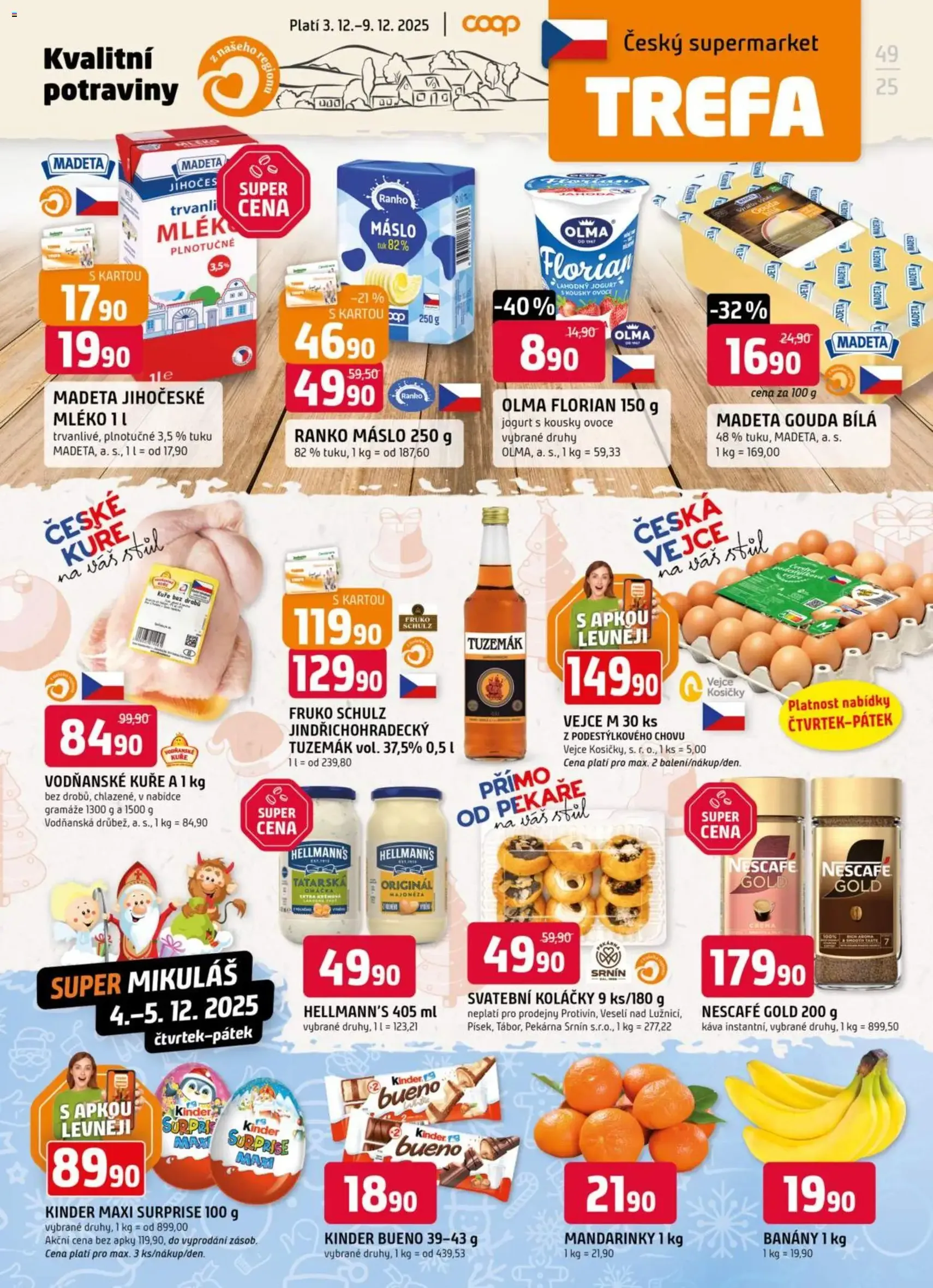 Trefa leták - platný leták od 03.12.2025 strana 1 z 16