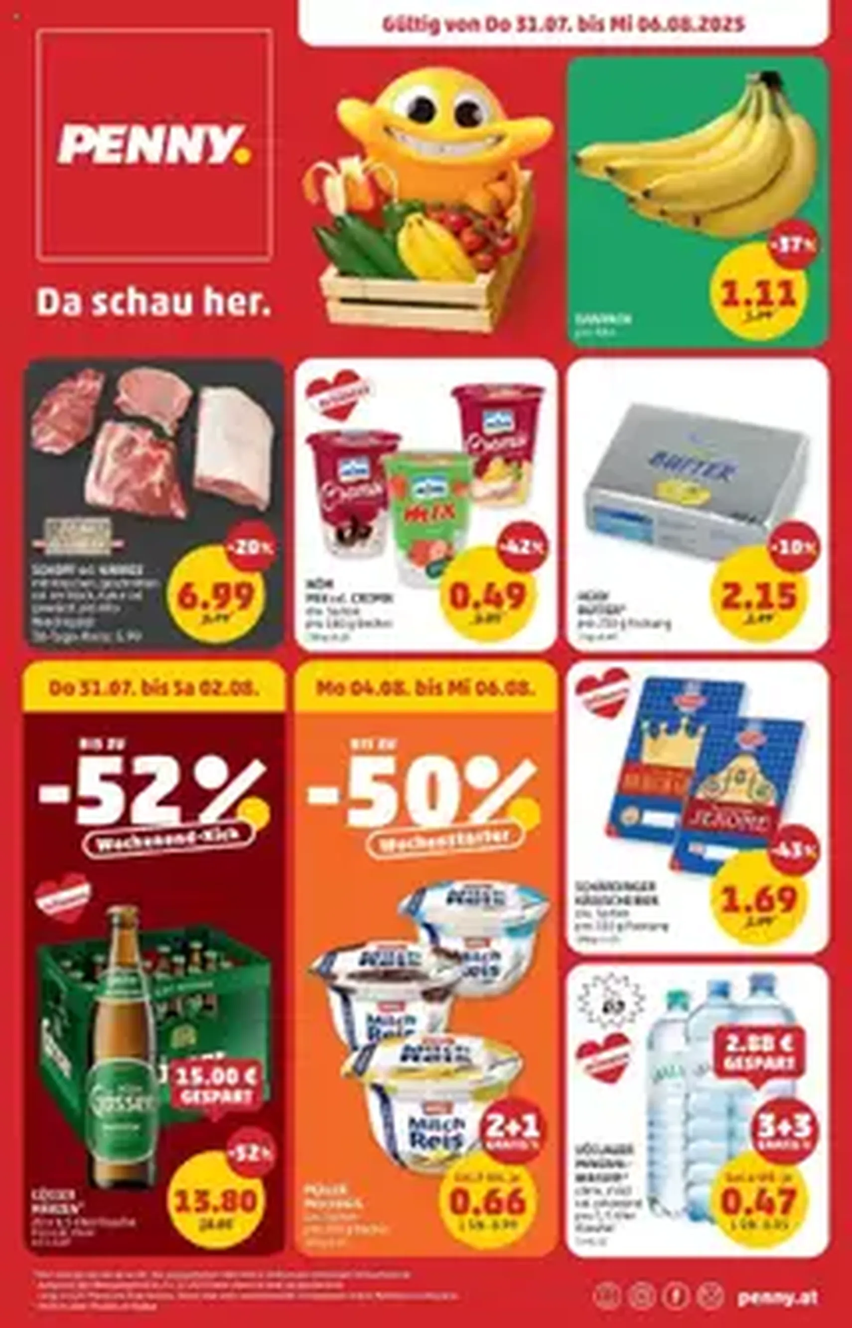 Penny Markt Flugblatt - Gültiger Prospekt ab 31.07.2025, Seite 1 von insgesamt 1