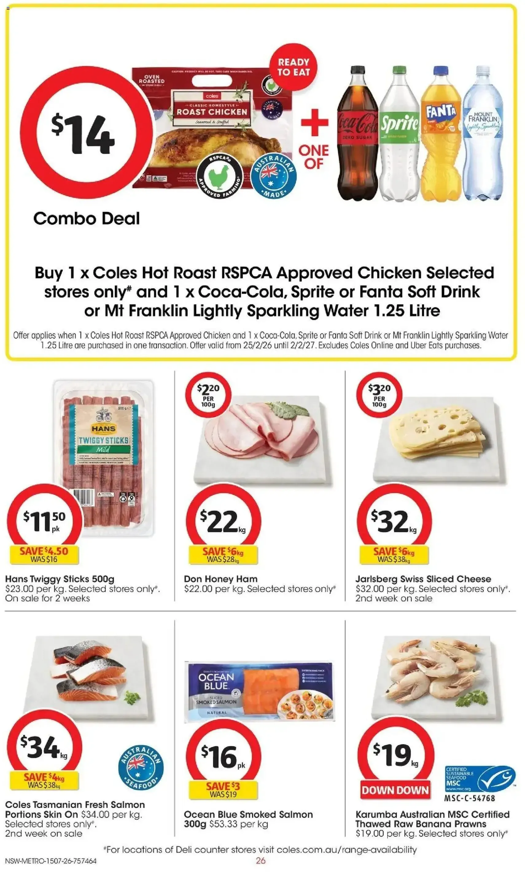 Coles catalogue - valid flyer from 15/07/2026, page 26 of 51