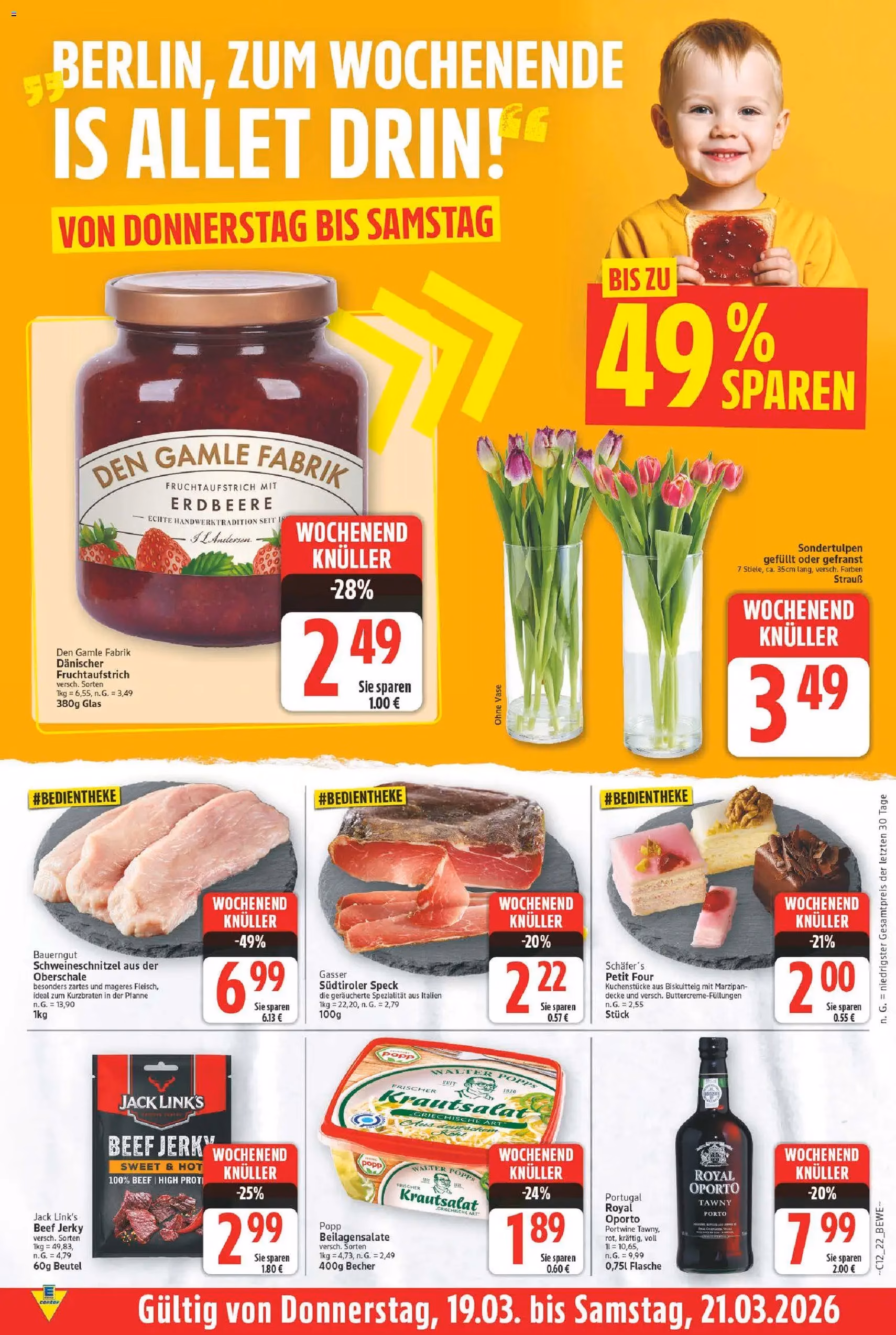 E center Prospekt - Gültiger Prospekt ab 16.03.2026, Seite 22 von insgesamt 27