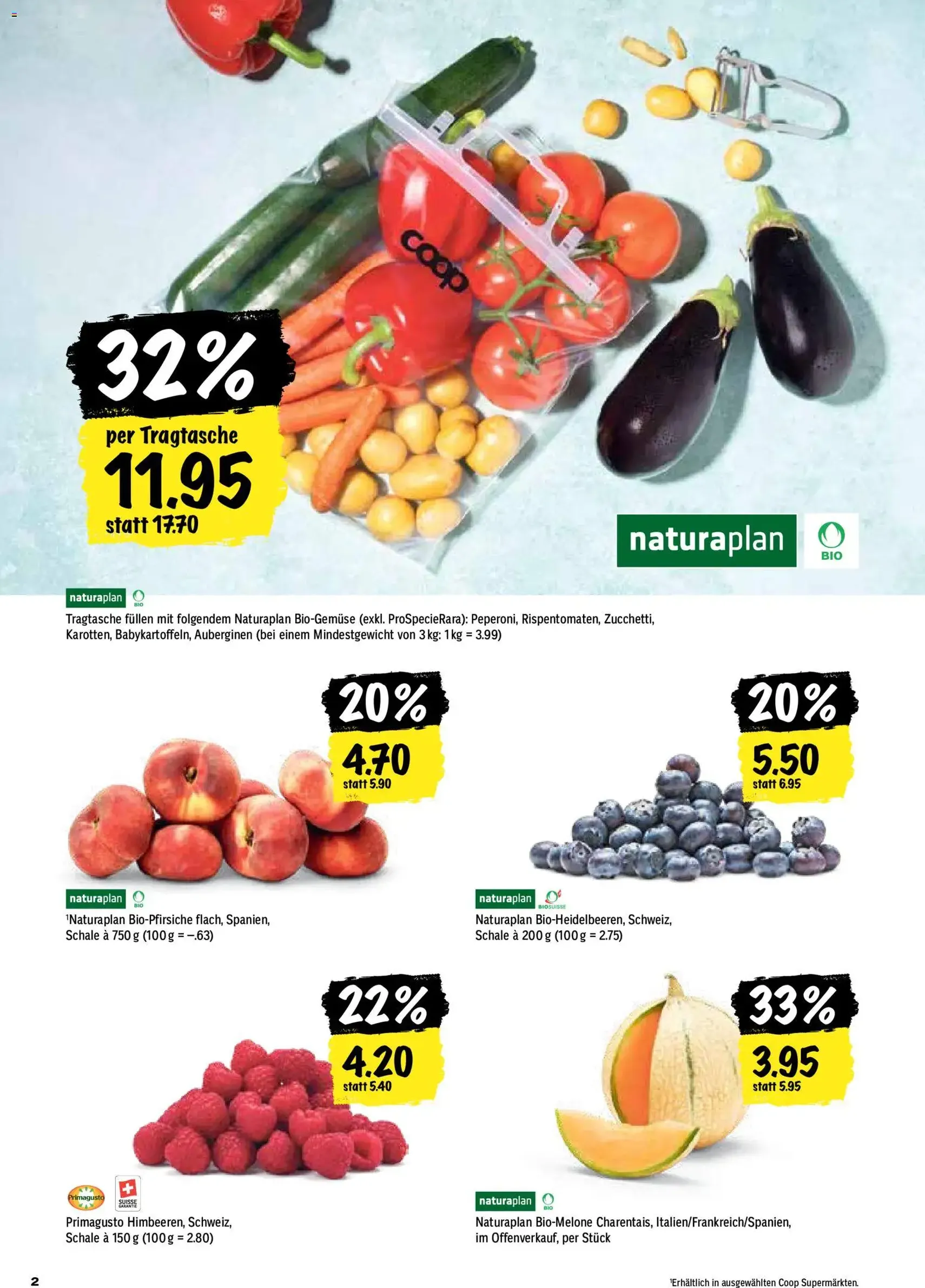 Coop aktionen - Gültiger Prospekt ab 25.06.2026, Seite 2 von insgesamt 24
