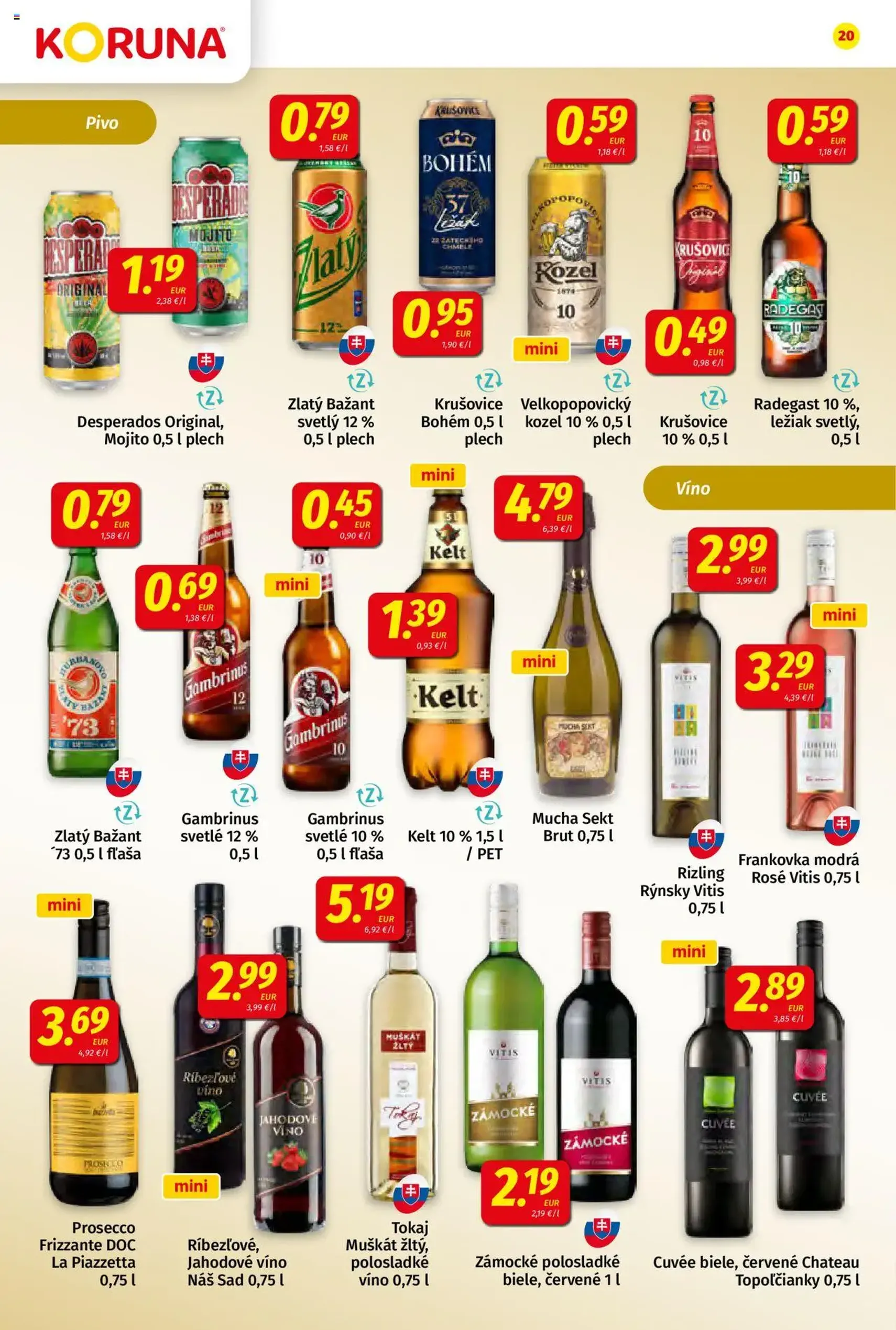 Koruna leták - platný leták od 01.08.2025 strana 20 z 24 Koruna leták - platný leták od 01.08.2025 strana 20 z 24