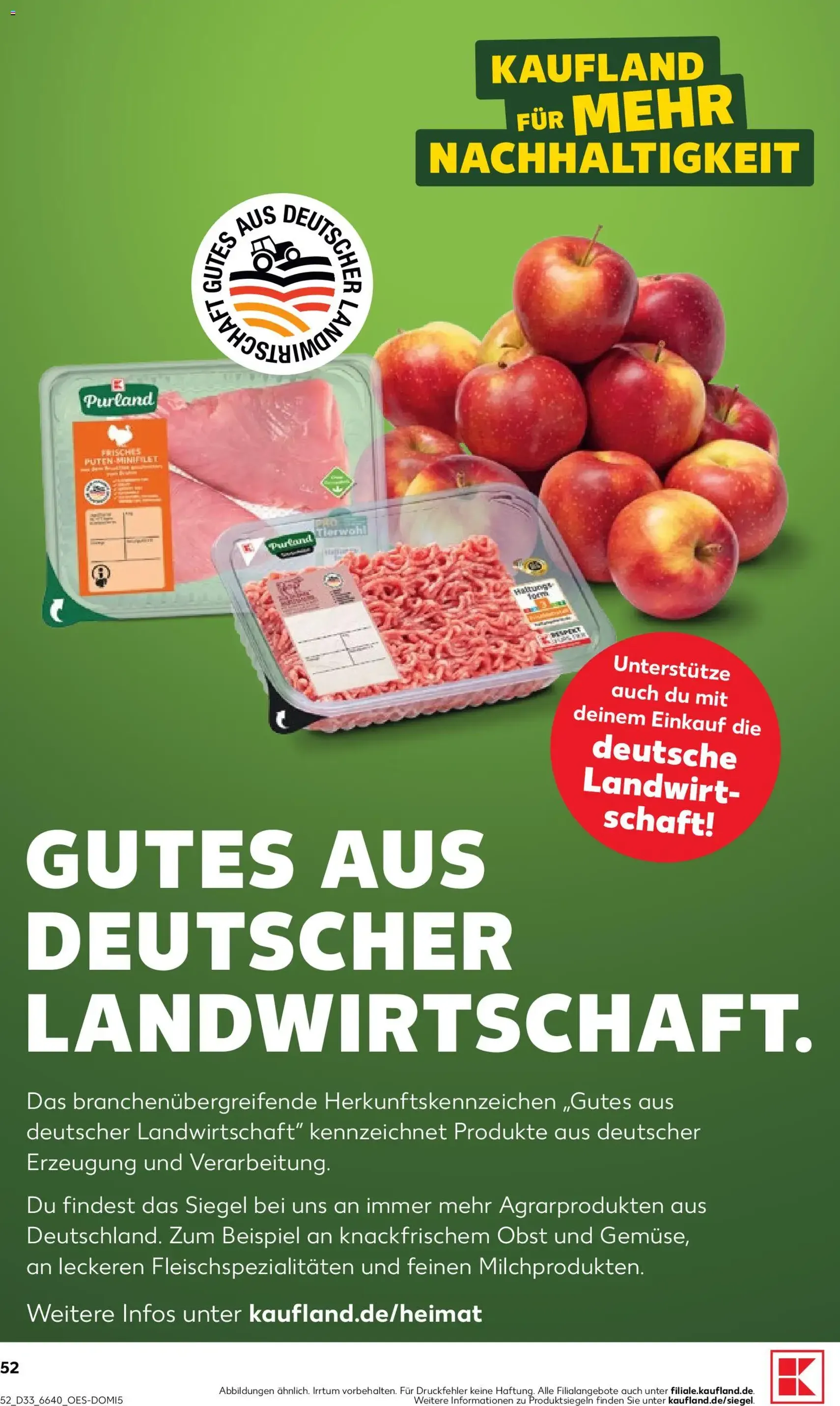 Kaufland Prospekt - Gültiger Prospekt ab 13.08.2026, Seite 52 von insgesamt 54