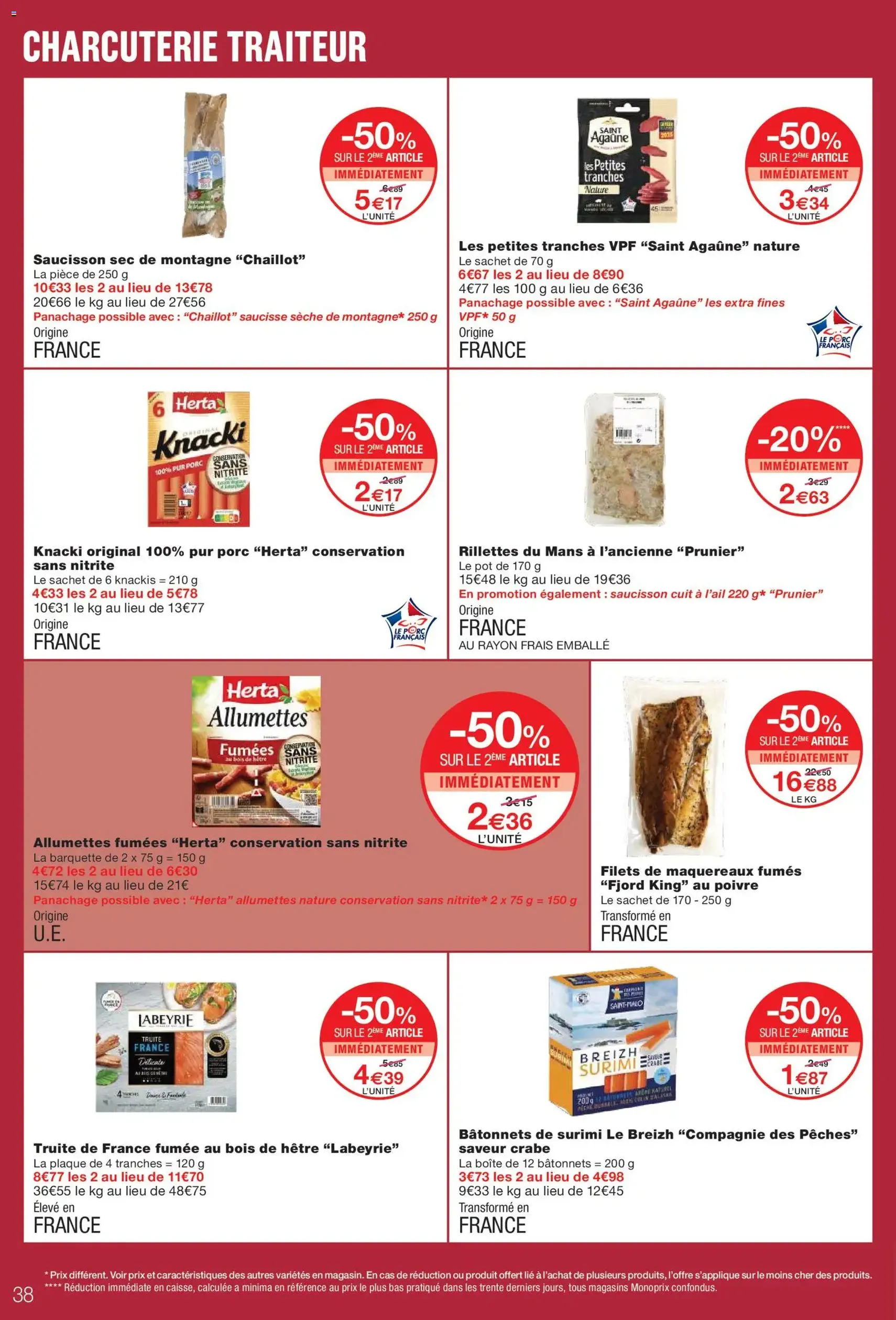 Monoprix catalogue - brochure valable à partir du 21/04/2026, page 38 sur 48