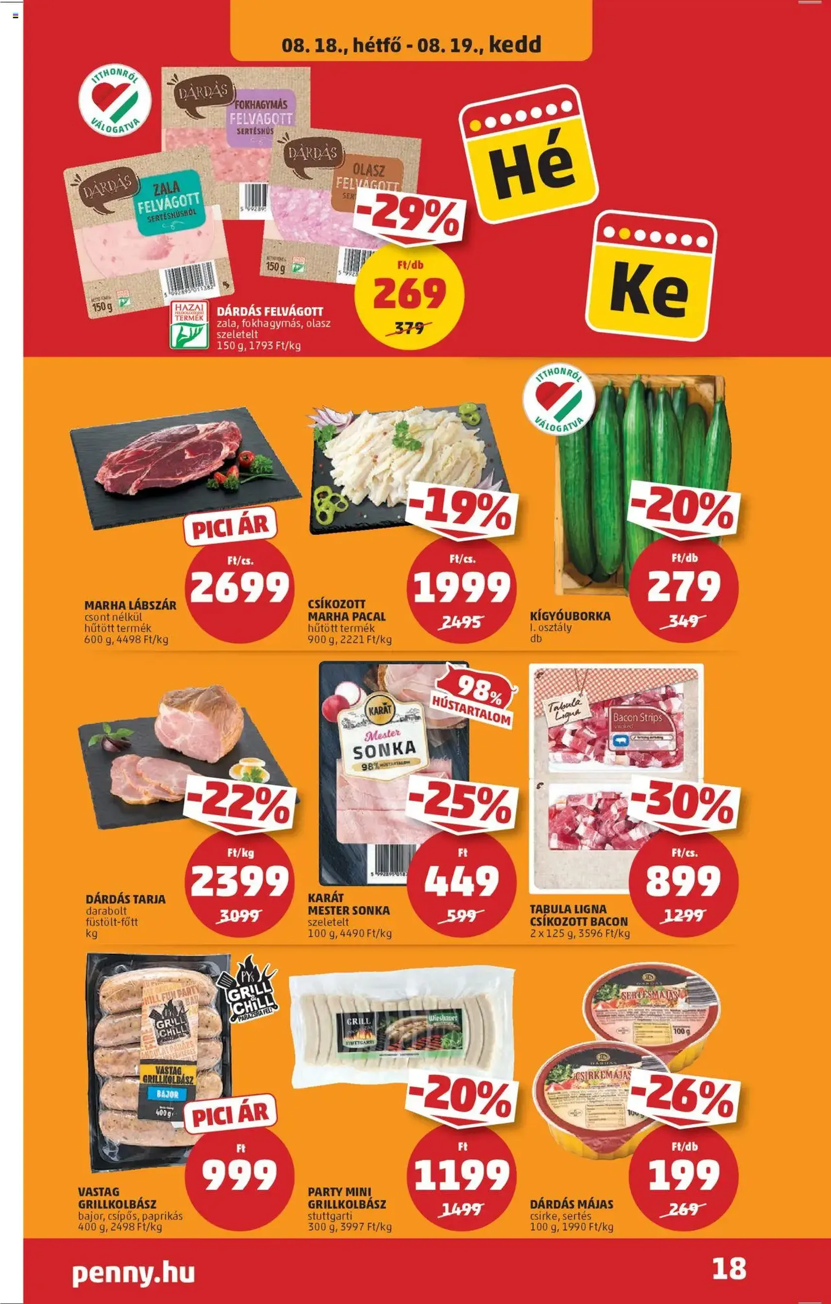 PENNY Akciós újság - 2025.08.14. érvényes szórólap 22 oldal 41 oldalból