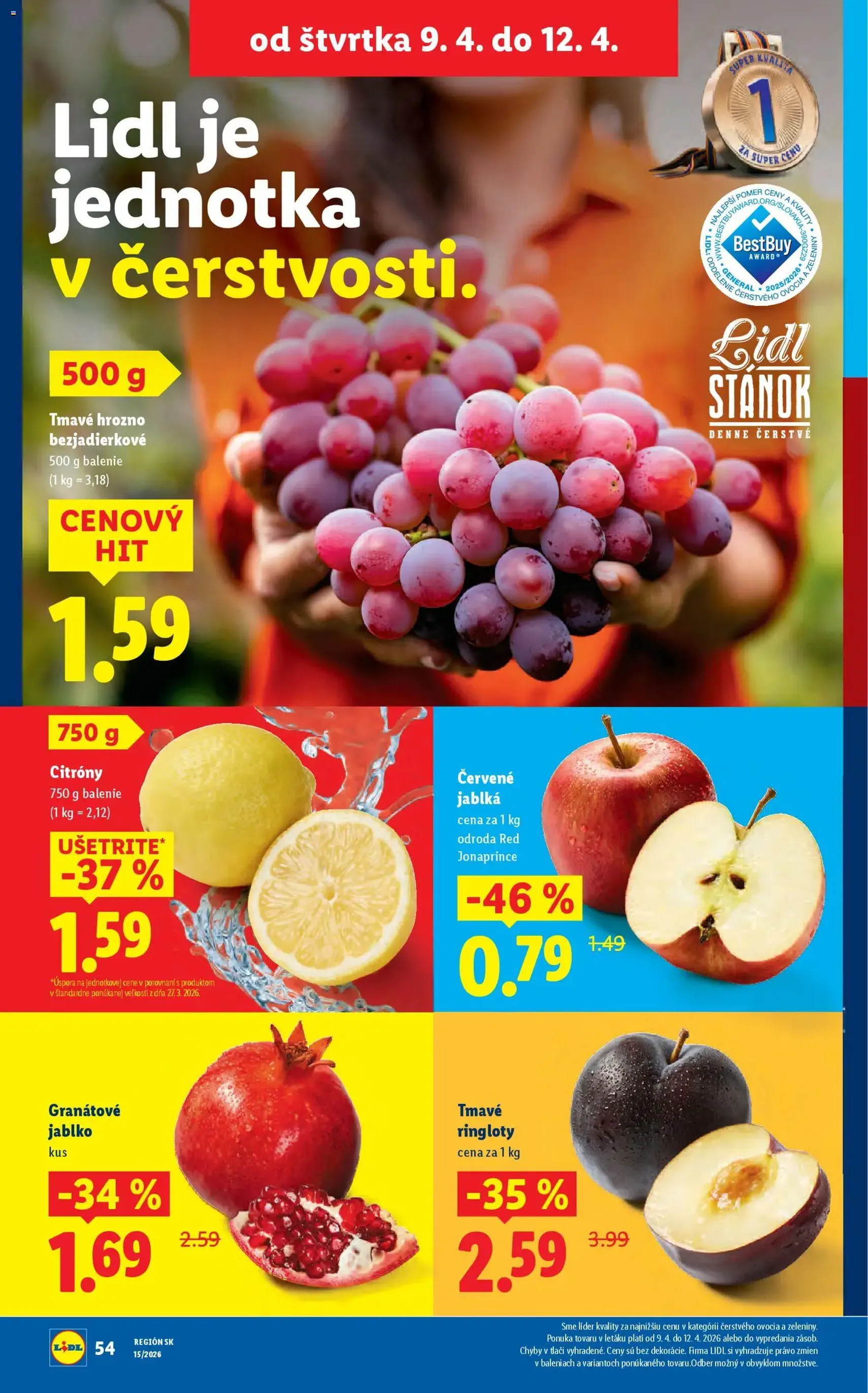 Lidl leták - platný leták od 06.04.2026 strana 54 z 87