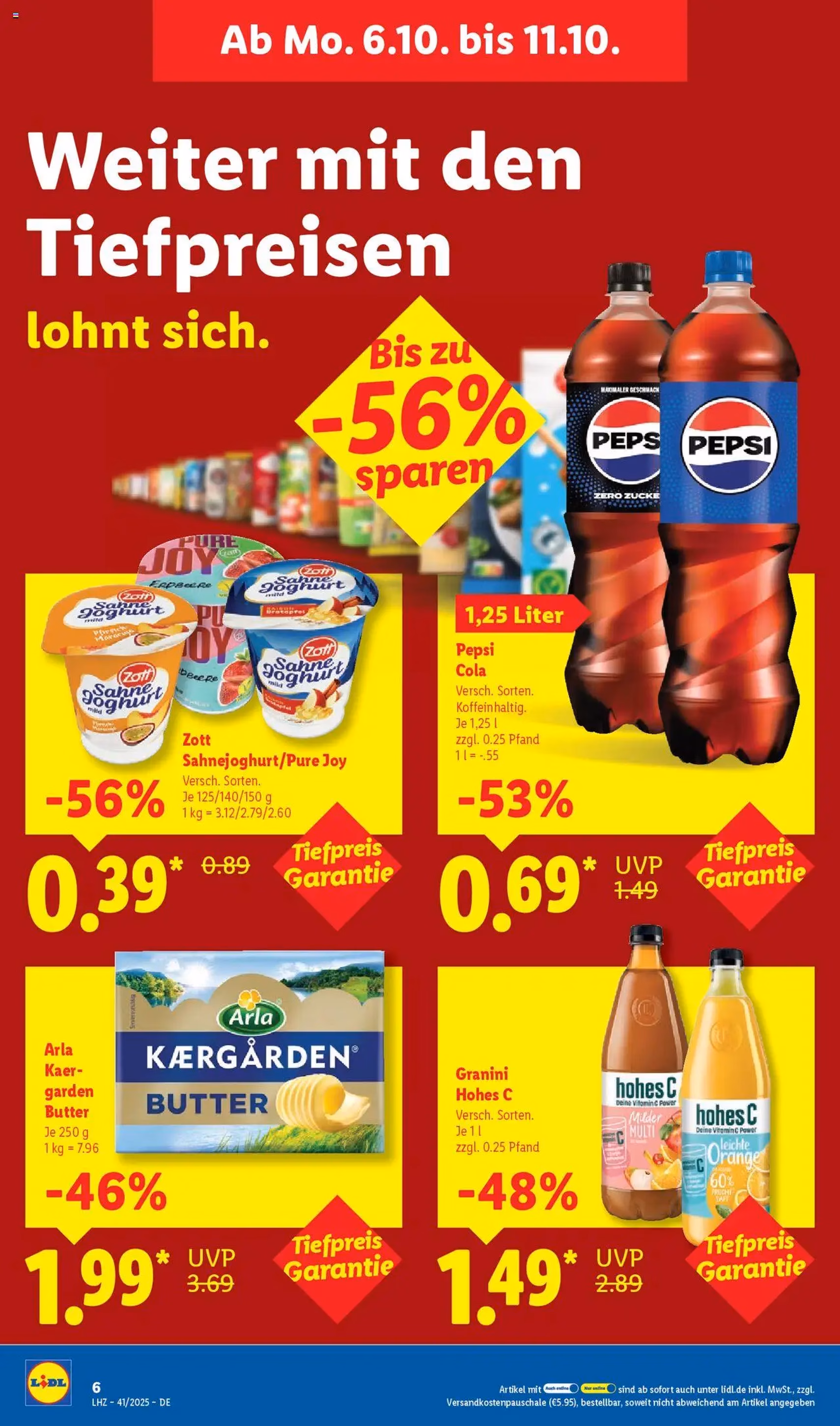 Lidl Prospekt - Gültiger Prospekt ab 06.10.2025, Seite 14 von insgesamt 68