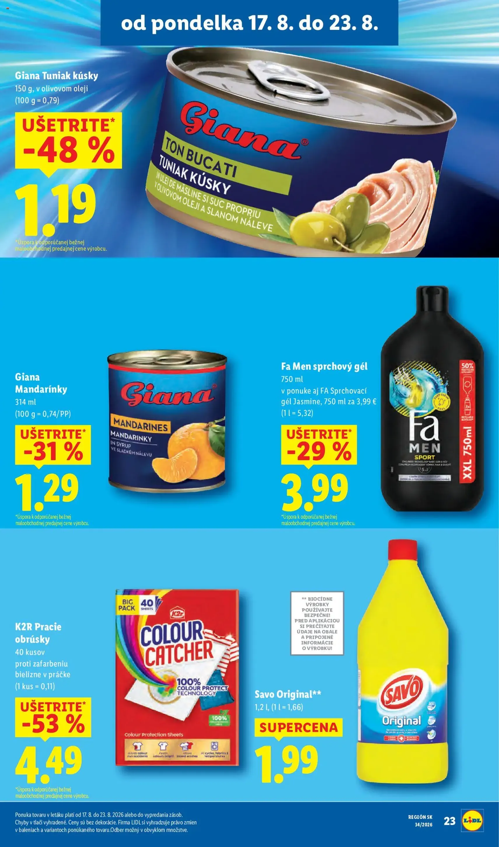 Lidl leták - platný leták od 17.08.2026 strana 27 z 95