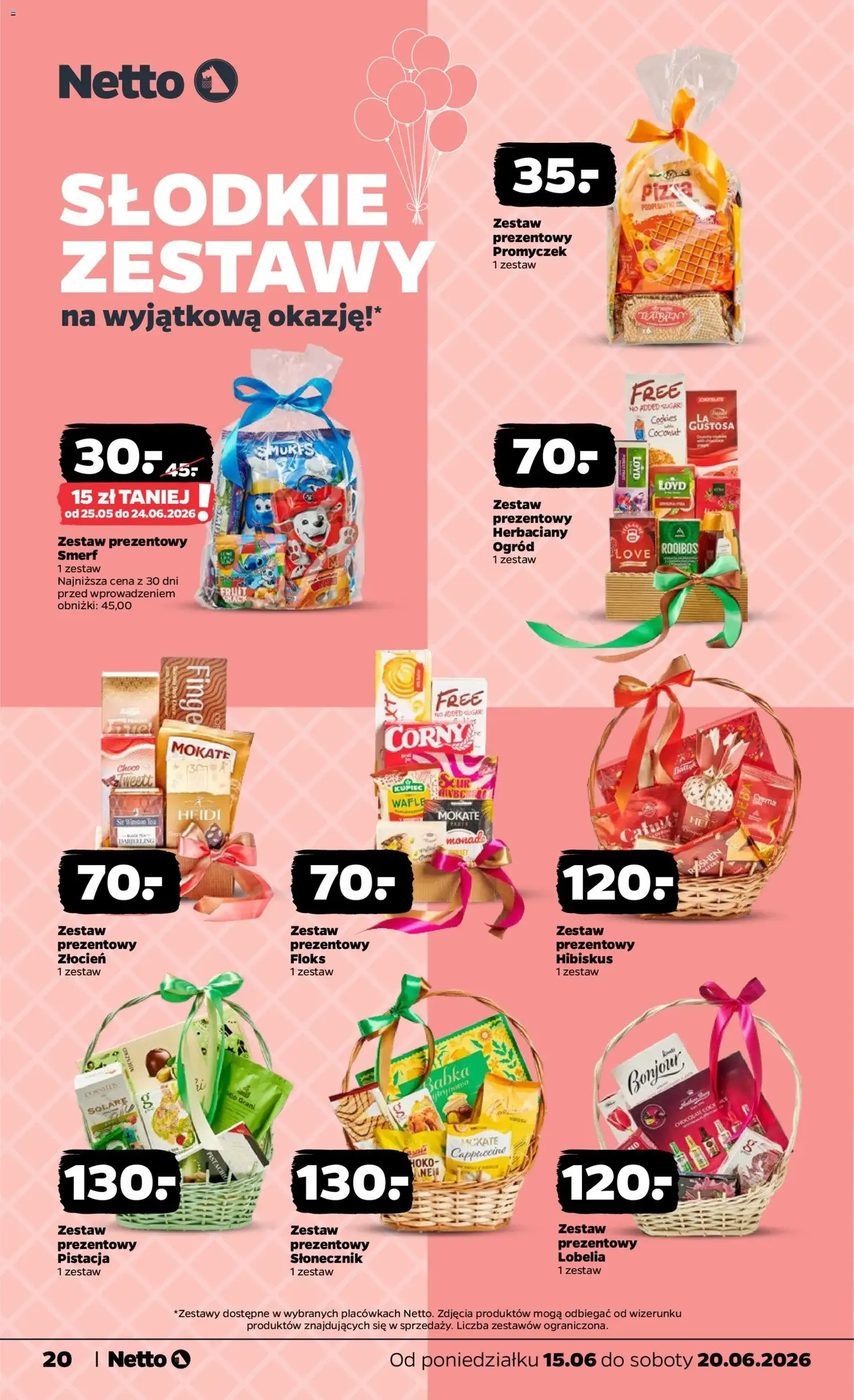 Netto gazetka od poniedziałku spożywcza - ważny gazetka od 15.06.2026 strona 20 z 35