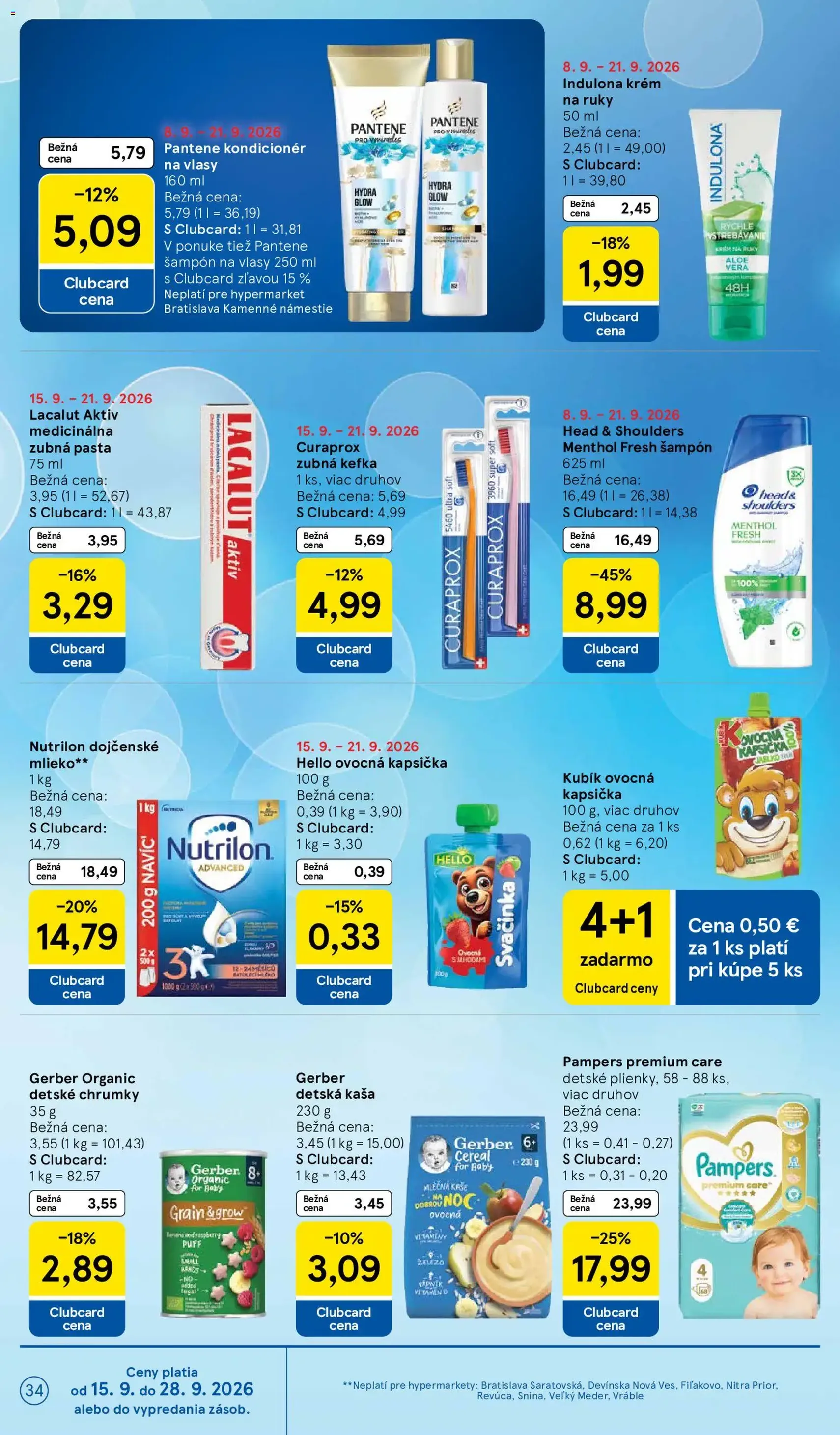 Tesco Hypermarket - leták - platný leták od 16.09.2026 strana 34 z 42