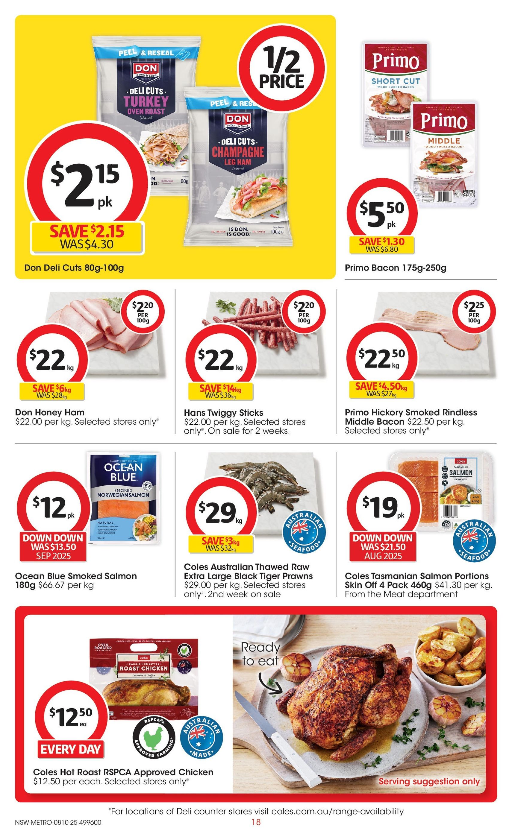 Coles Catalogue NSW - valid flyer from 08/10/2025, page 18 of 49