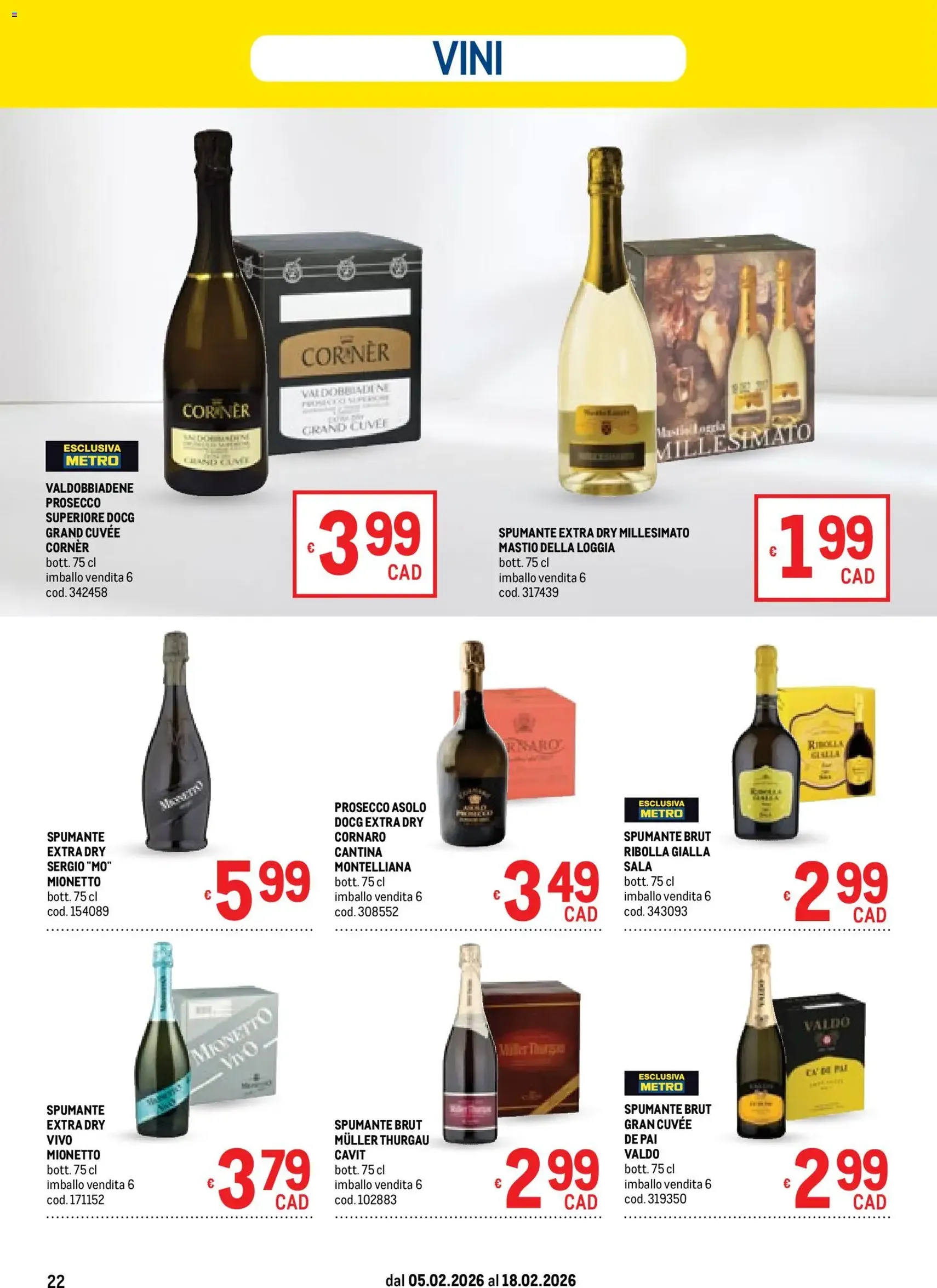 Volantino Metro - volantino valido dal 05/02/2026 pagina 22 di 48
